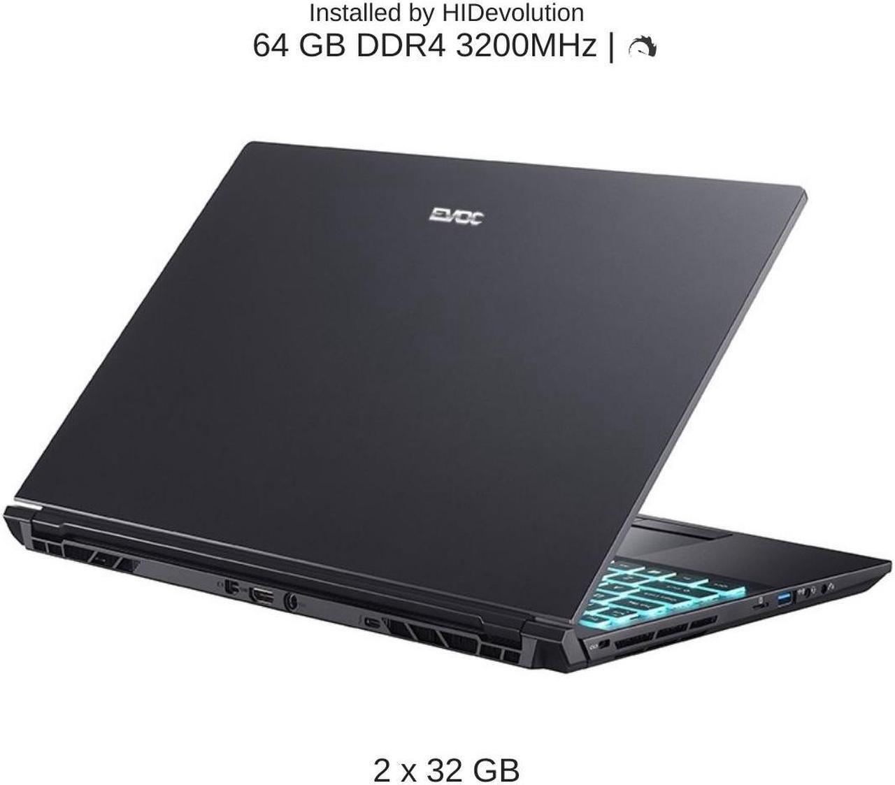 Alt view image 4 of 7 - EVOC High Performance Systems PC502D (PC50DS-D) 15.6" FHD 144Hz, 2.2 GHz i7-10870H, RTX 3080, 64 GB 3200MHz RAM, 4 TB PCIe SSD