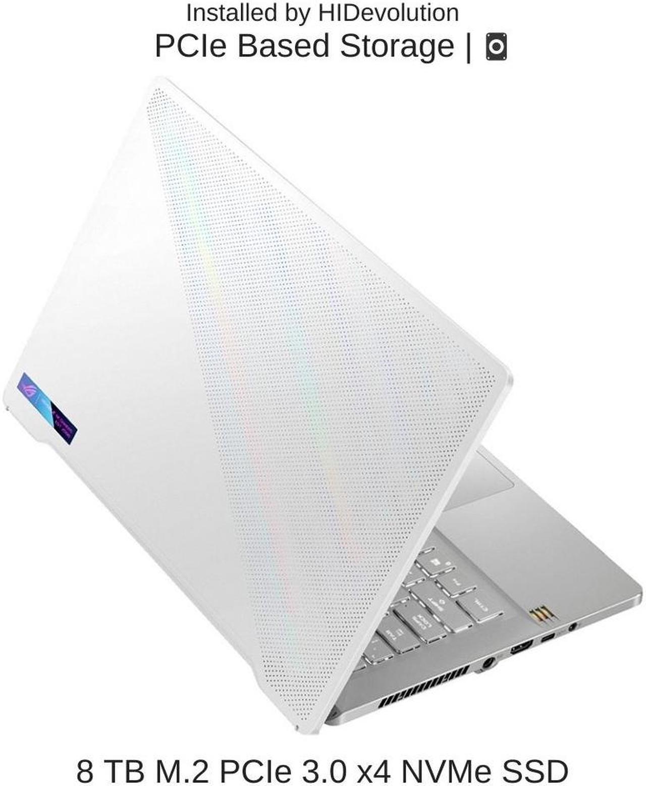 Alt view image 5 of 7 - [2021] HIDevolution ASUS ROG Zephyrus G14 GA401QM 14" FHD 144Hz, 3.0 GHz Ryzen 9 5900HS, RTX 3060, 16 GB 3200MHz RAM, 8 TB PCIe SSD