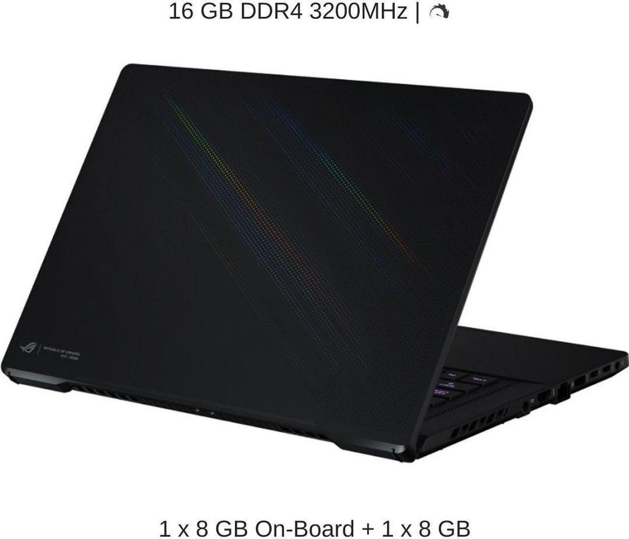 Alt view image 4 of 7 - [Mid 2021] HIDevolution ASUS ROG Zephyrus M16 GU603HE 16" WUXGA 144Hz, 2.3 GHz i7-11800H, RTX 3050 Ti, 16 GB 3200MHz RAM, 512 GB PCIe SSD
