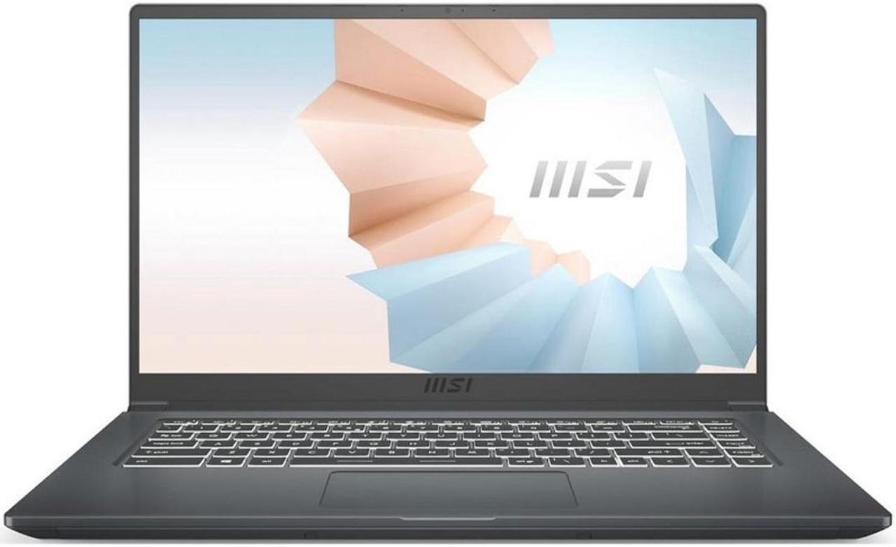 Main image of HIDevolution MSI Modern 15 A5M 15.6" FHD, 2.1 GHz Ryzen 5 5500U, UMA, 8 GB 3200MHz RAM, 256 GB PCIe SSD
