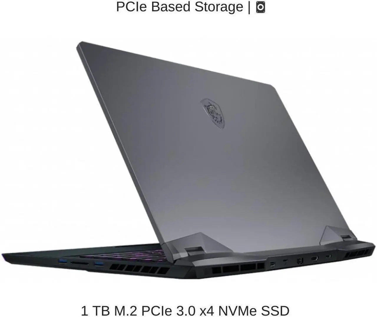 Alt view image 5 of 7 - HIDevolution MSI Raider GE66 12UHS 15.6" QHD 240Hz, 1.7 GHz i7-12700H, RTX 3080 Ti, 32 GB 4800MHz RAM, 1 TB PCIe SSD