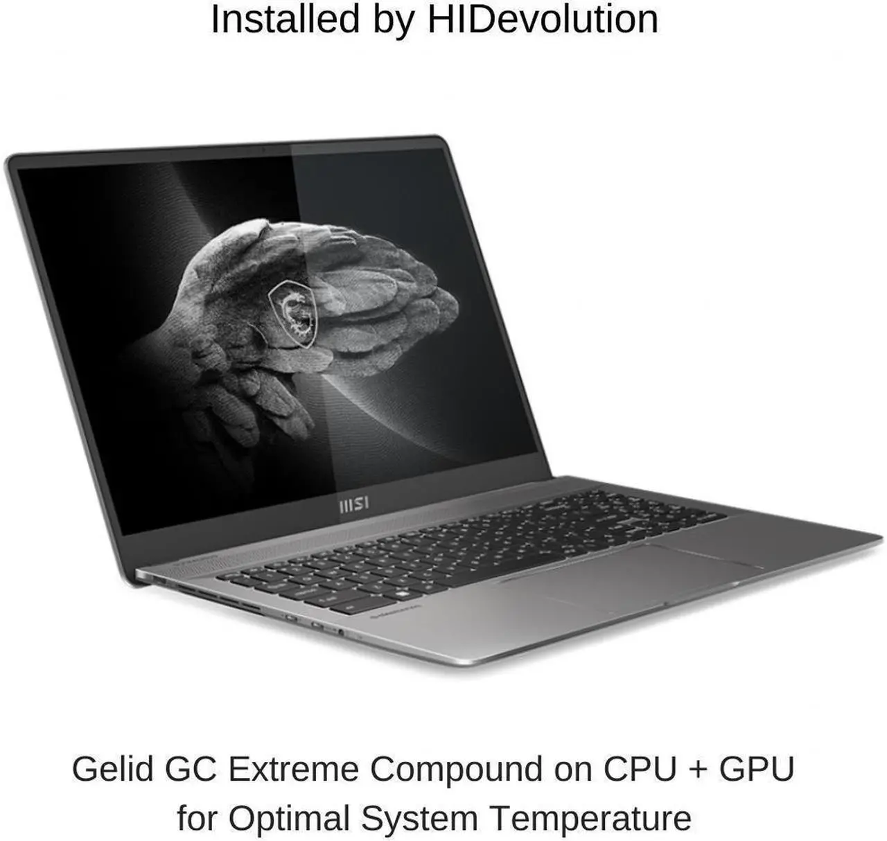Alt view image 2 of 7 - HIDevolution MSI Creator Z16P B12UHST 16" QHD+ 165Hz Touch, 1.7 GHz i7-12700H, RTX 3080 Ti, 32 GB 4800MHz RAM, 8 TB PCIe SSD