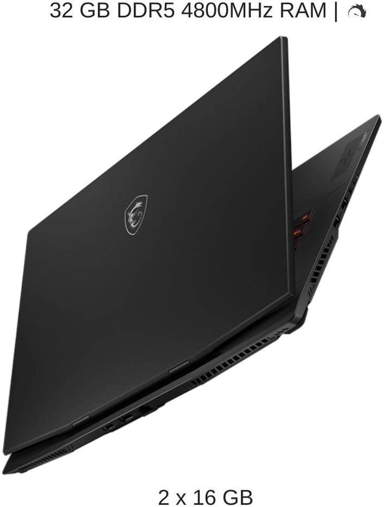 Alt view image 4 of 7 - HIDevolution MSI Stealth GS77 12UGS 17.3" QHD 240Hz 3ms, 1.7 GHz i7-12700H, RTX 3070 Ti, 32 GB 4800MHz RAM, 4 TB PCIe SSD