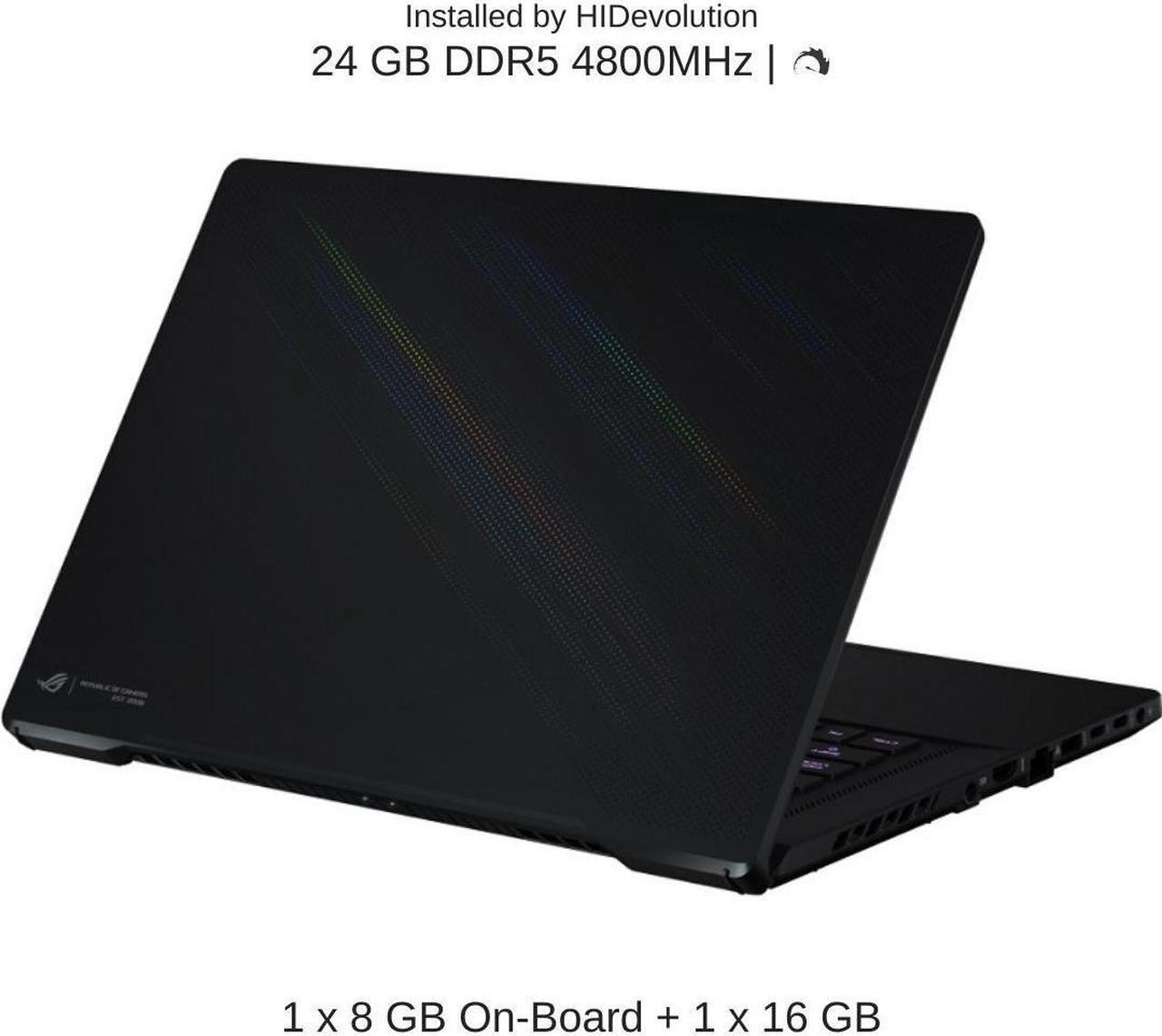 Alt view image 3 of 6 - ASUS ROG Zephyrus M16 GU603ZM 16" WUXGA 165Hz, 1.7 GHz i7-12700H, RTX 3060, 24 GB 4800MHz RAM, 512 GB PCIe SSD, Windows 11 Pro