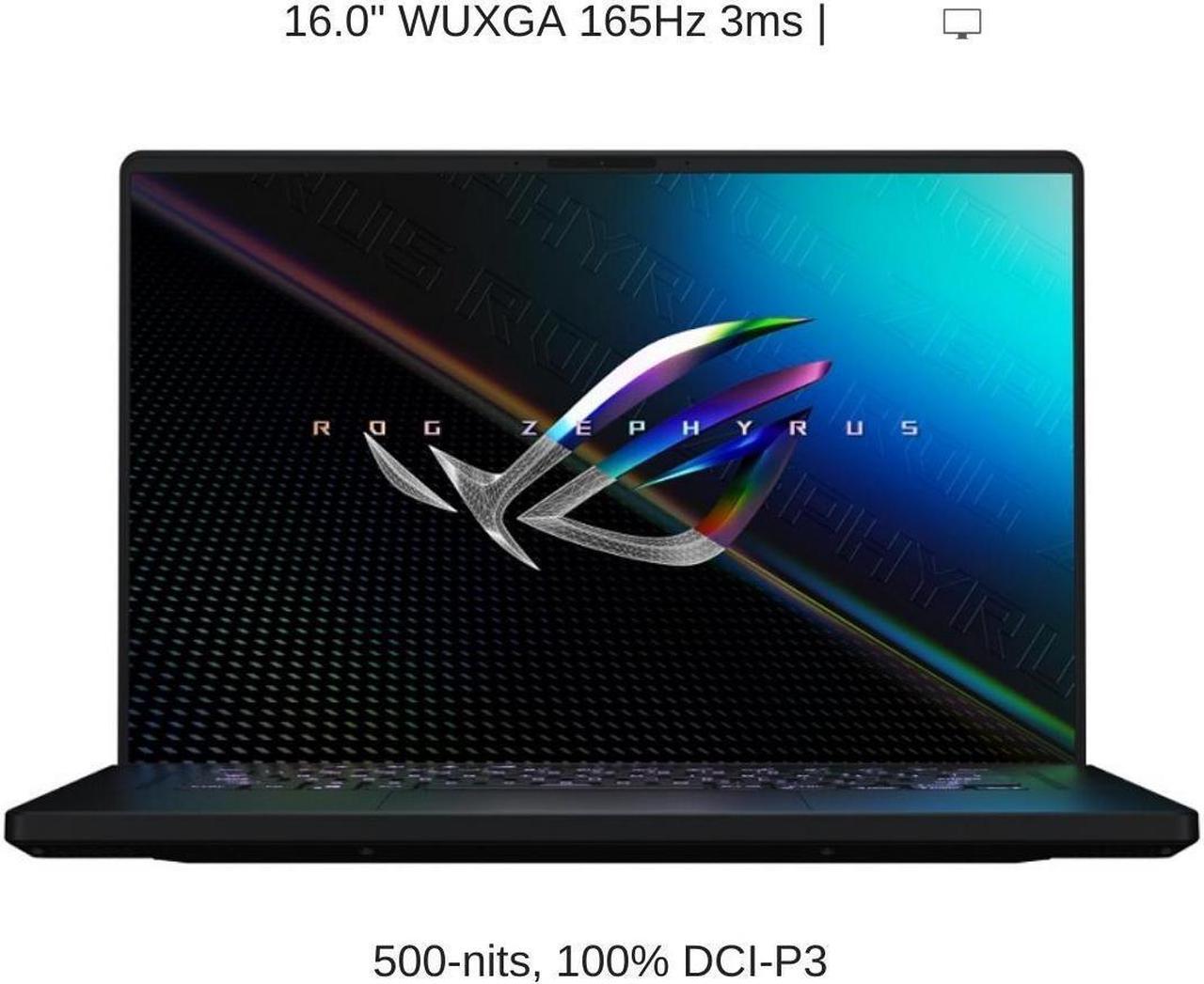 Alt view image 5 of 6 - ASUS ROG Zephyrus M16 GU603ZM 16" WUXGA 165Hz, 1.7 GHz i7-12700H, RTX 3060, 24 GB 4800MHz RAM, 512 GB PCIe SSD, Windows 11 Pro