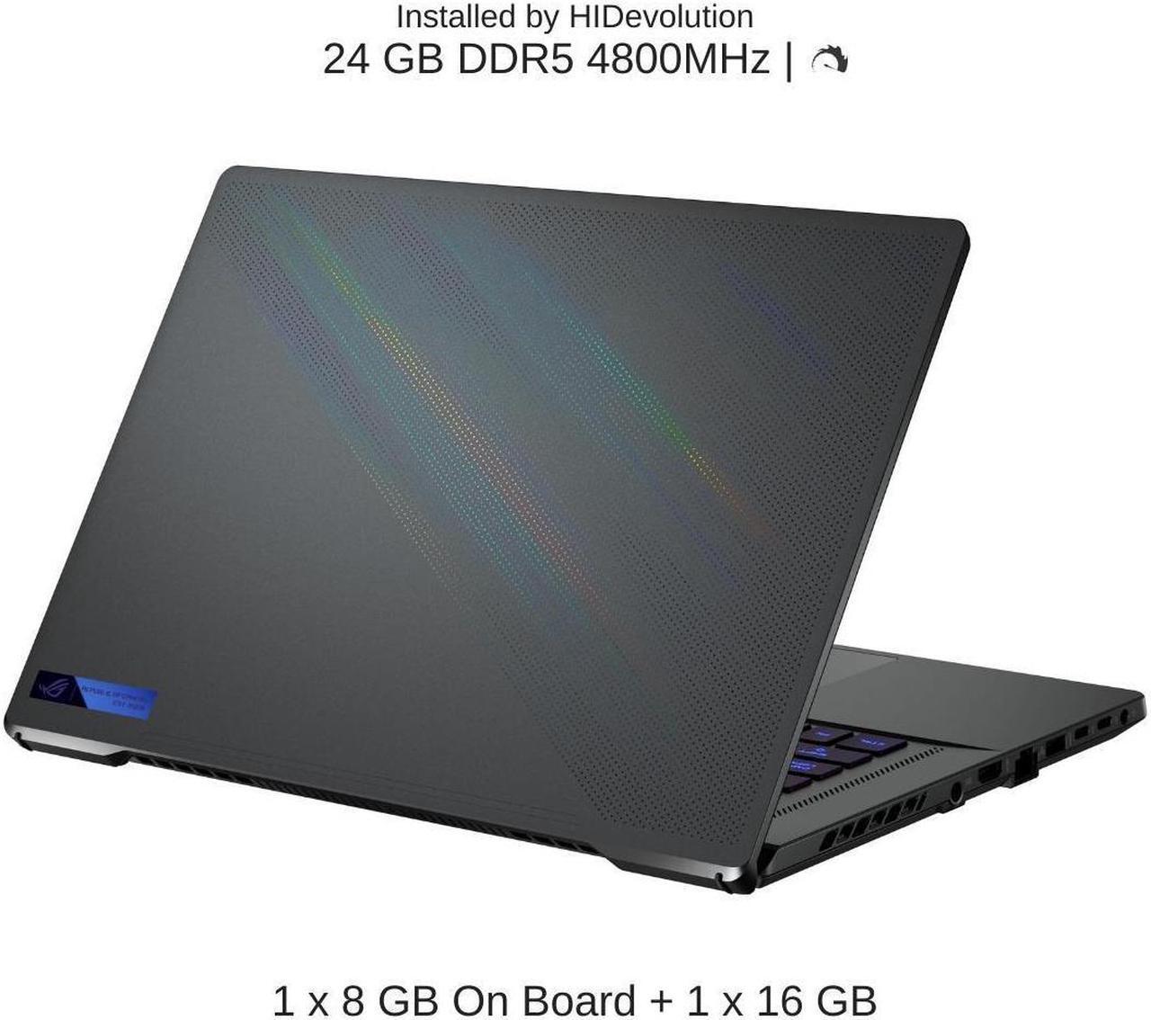 Alt view image 3 of 7 - ASUS ROG Zephyrus G15 GA503RM 15.6" QHD 165Hz, 3.3 GHz AMD Ryzen 9 6900HS, RTX 3060, 40 GB 4800MHz RAM, 512 GB PCIe SSD