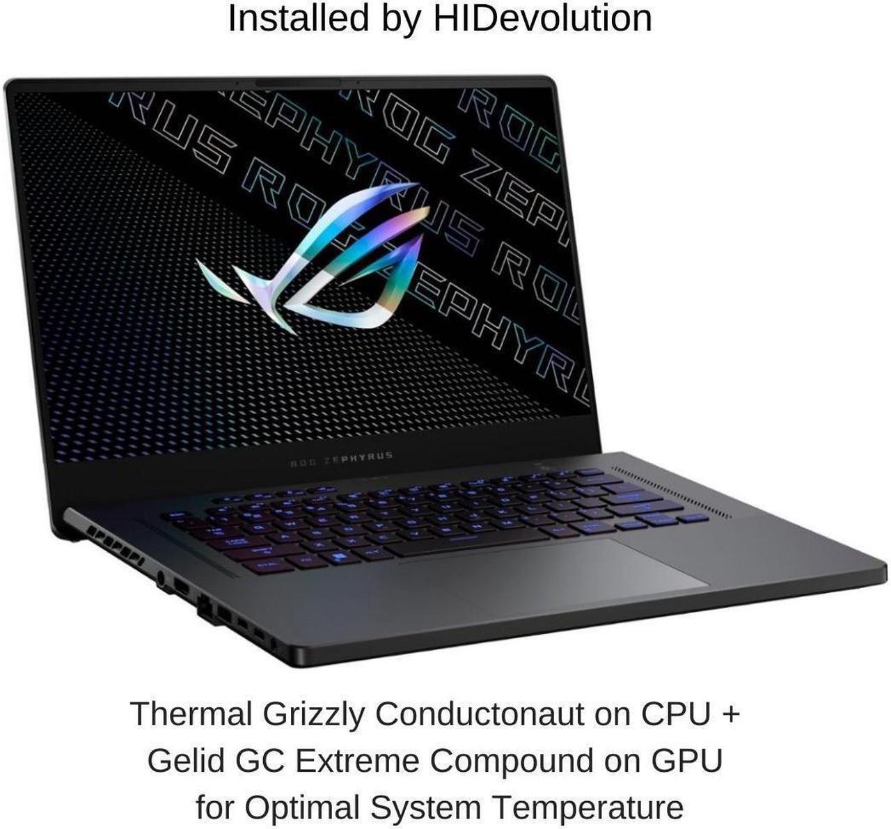Alt view image 7 of 7 - ASUS ROG Zephyrus G15 GA503RM 15.6" QHD 165Hz, 3.3 GHz AMD Ryzen 9 6900HS, RTX 3060, 40 GB 4800MHz RAM, 512 GB PCIe SSD