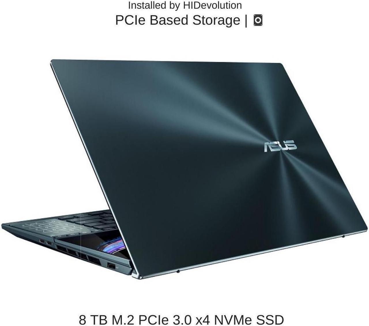 Alt view image 5 of 7 - ASUS ZenBook Pro Duo 15 UX582ZM 15.6" FHD OLED Touch, 1.8 GHz i9-12900H, RTX 3060, 32 GB RAM, 8 TB PCIe SSD