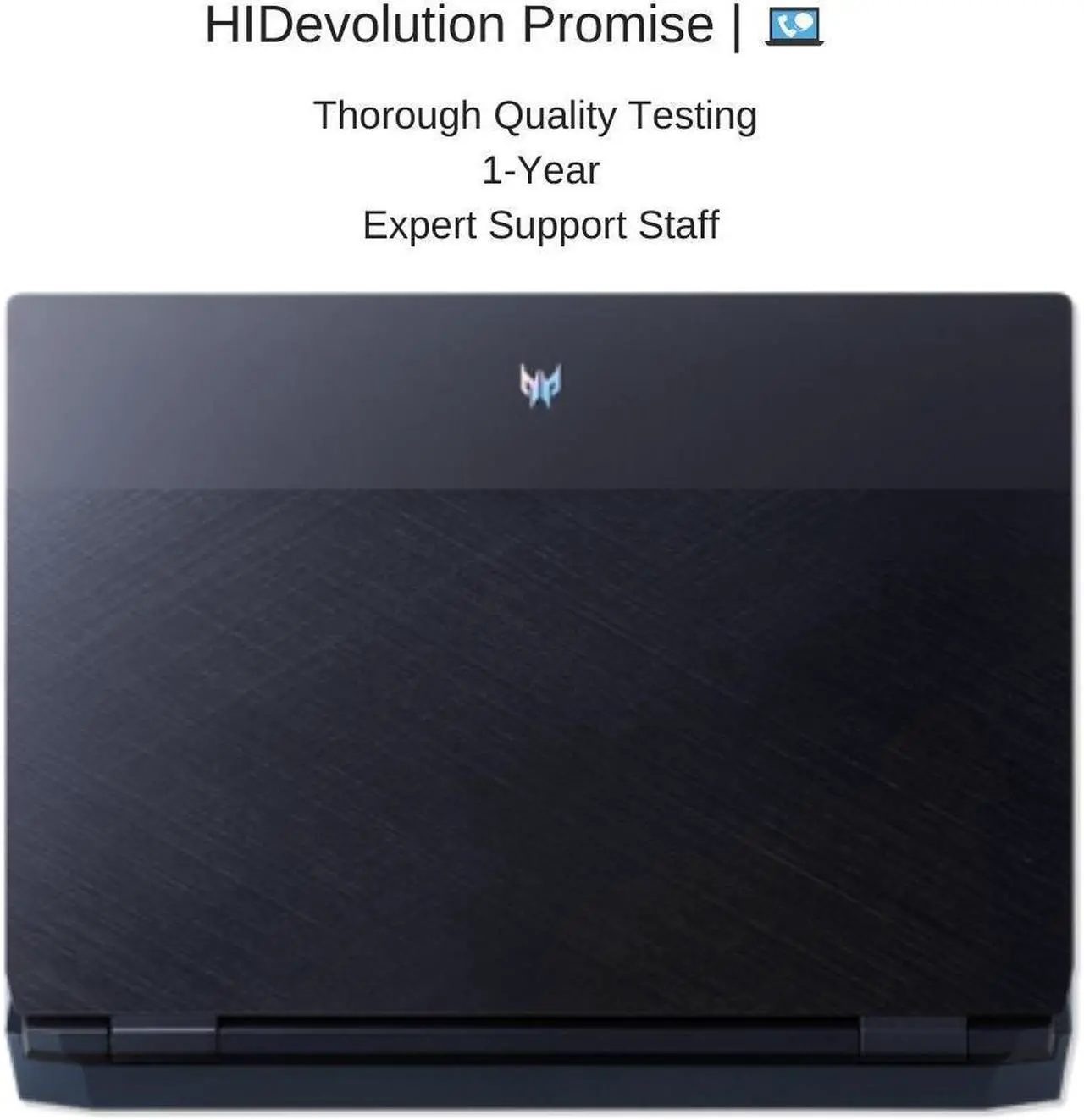 Alt view image 7 of 7 - HIDevolution ACER Predator Helios 300 15.6" QHD 240Hz, 1.7 GHz i7-12700H, RTX 3070 Ti, 32 GB 4800MHz RAM, 8 TB PCIe SSD, Window 11 Pro