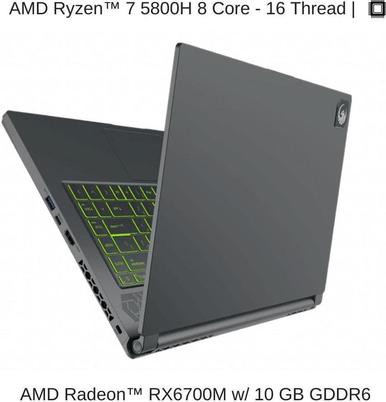Alt view image 3 of 7 - HIDevolution MSI Delta 15 A5EFK 15.6" FHD 240Hz, 3.2 GHz Ryzen 7 5800H, RX 6700M, 64 GB 3200MHz RAM, 2 TB PCIe SSD