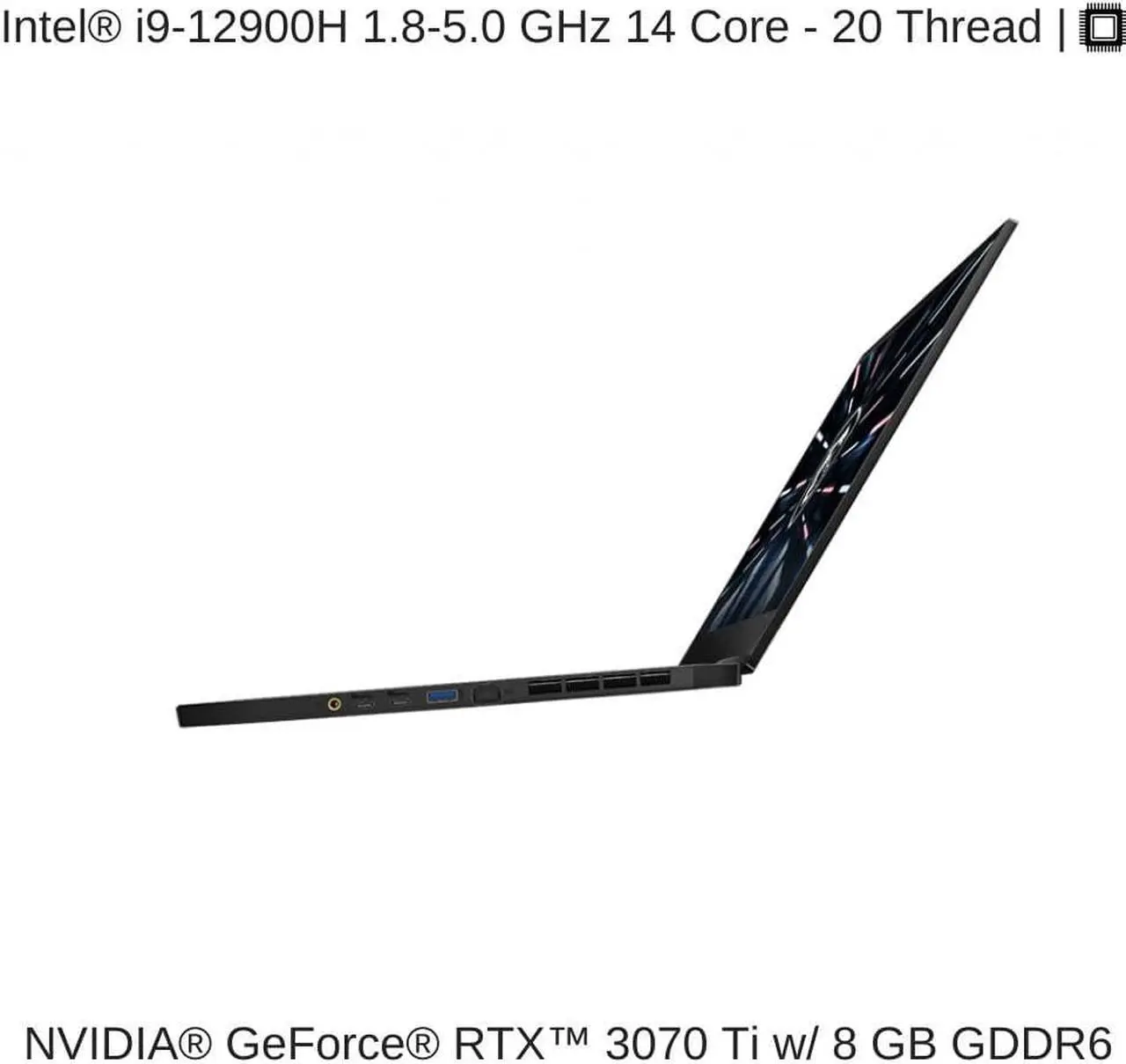 Alt view image 3 of 7 - HIDevolution MSI Stealth GS66 12UGS 15.6" QHD 240Hz, 1.8 GHz i9-12900H, RTX 3070 Ti, 32 GB 4800MHz RAM, 8 TB PCIe SSD, Windows 11 Pro
