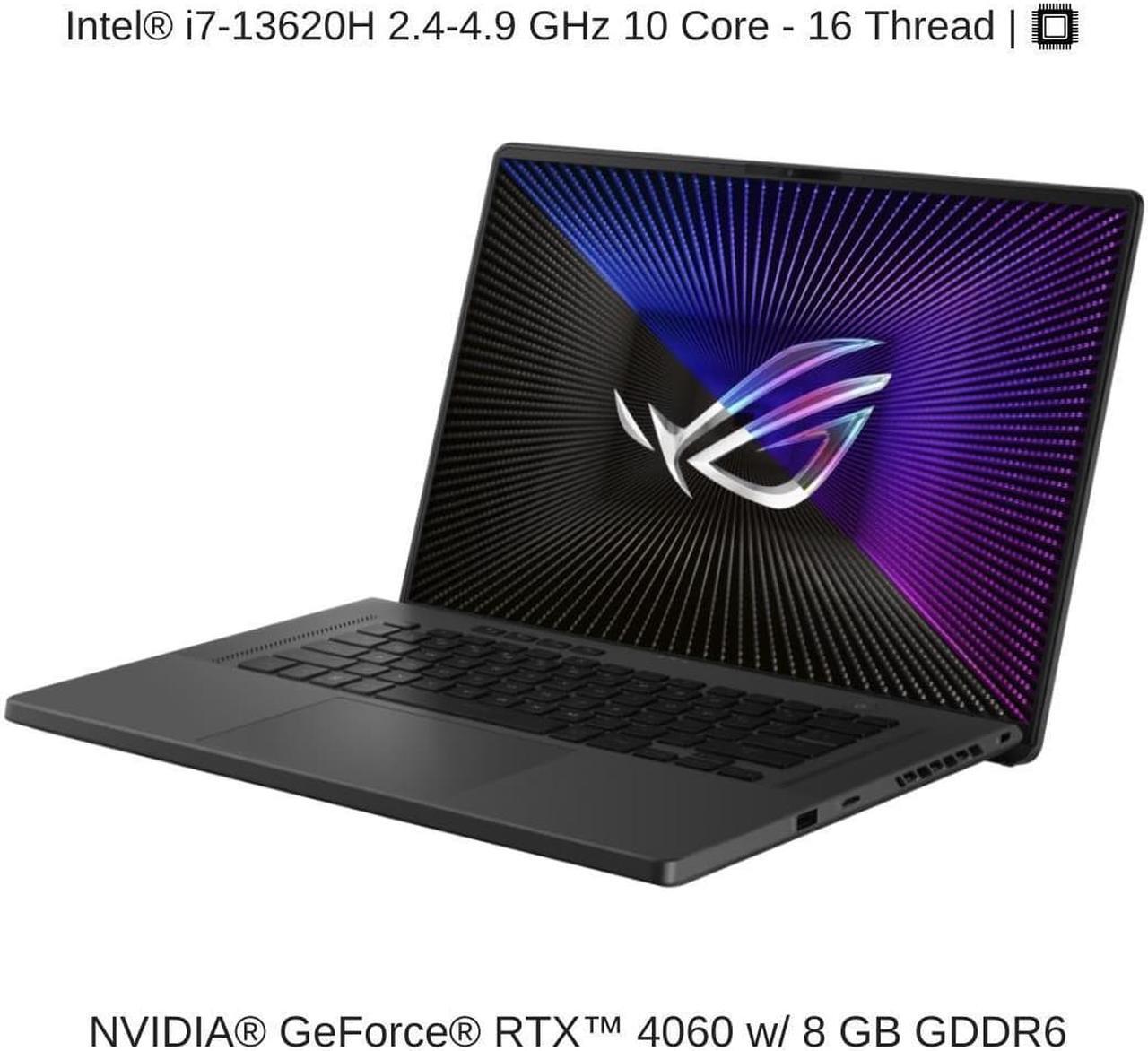 Alt view image 2 of 6 - [2023] HIDevolution ASUS ROG Zephyrus G16 GU603VI 16" FHD+ 165Hz, 2.4 GHz i7-13620H, RTX 4070, 24 GB DDR4 RAM, 1 TB PCIe SSD, Windows 11 Pro