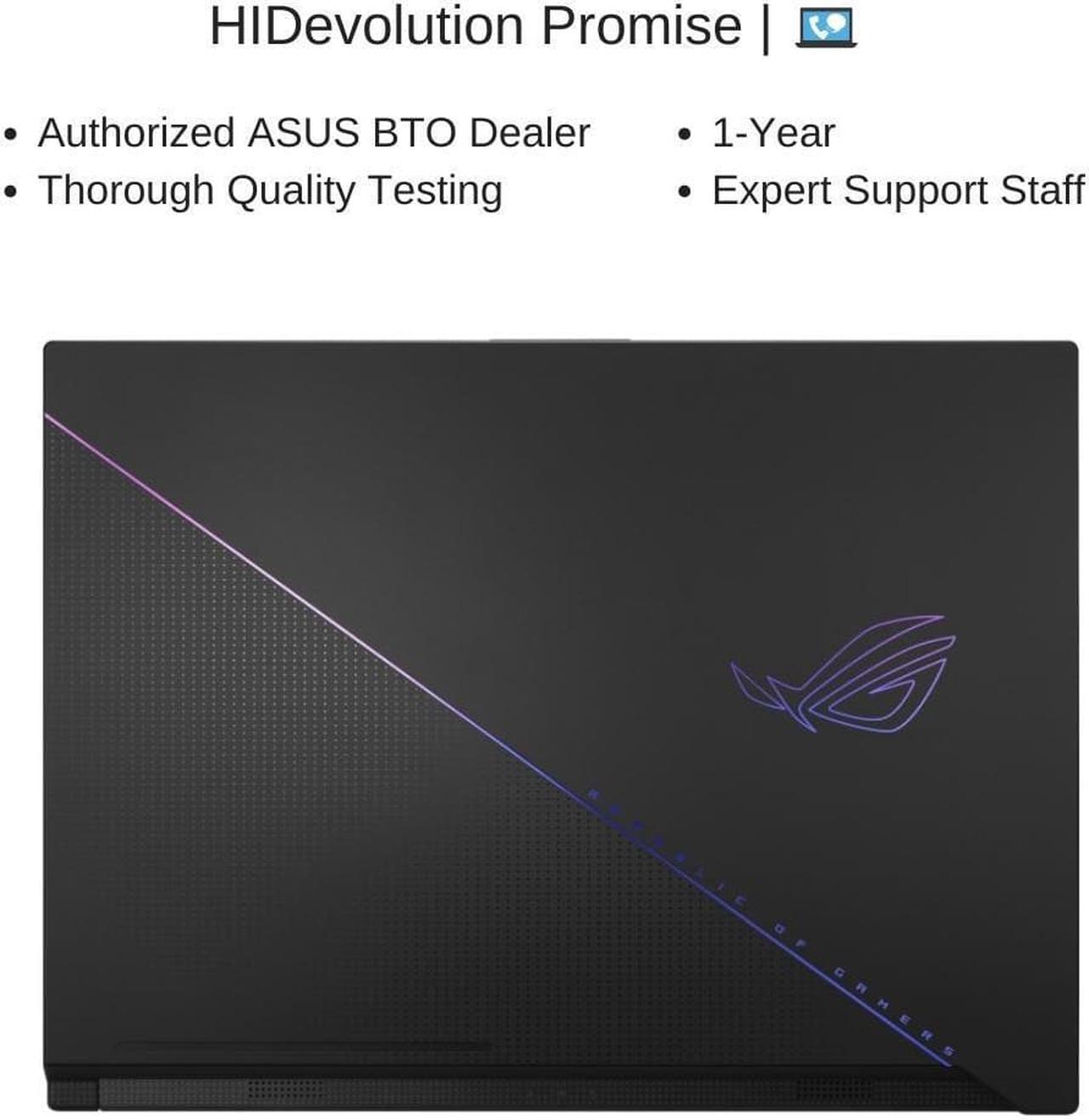 Alt view image 7 of 7 - ASUS ROG Zephyrus Duo 16 GX650PZ 16" WQXGA 240Hz, 2.5 GHz Ryzen 9 7945HX, RTX 4080, 64 GB DDR5 RAM, 4 TB PCIe SSD, Windows 11 Pro