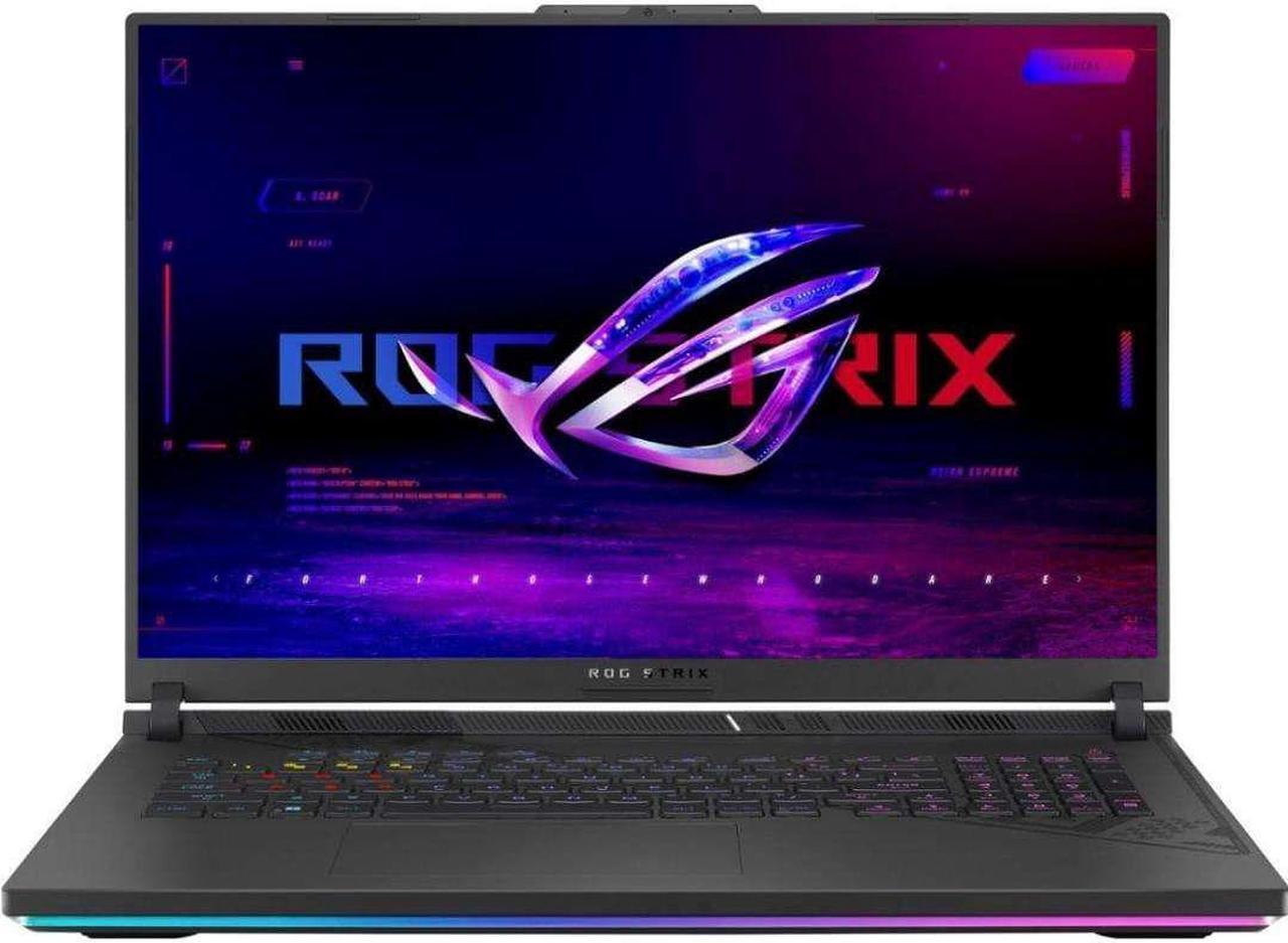 Main image of ASUS ROG Strix G18 G814JI 18" QHD+ 240Hz, 2.2 GHz i9-13980HX, RTX 4070, 64 GB DDR5 RAM, 4 TB PCIe SSD, Windows 11 Pro
