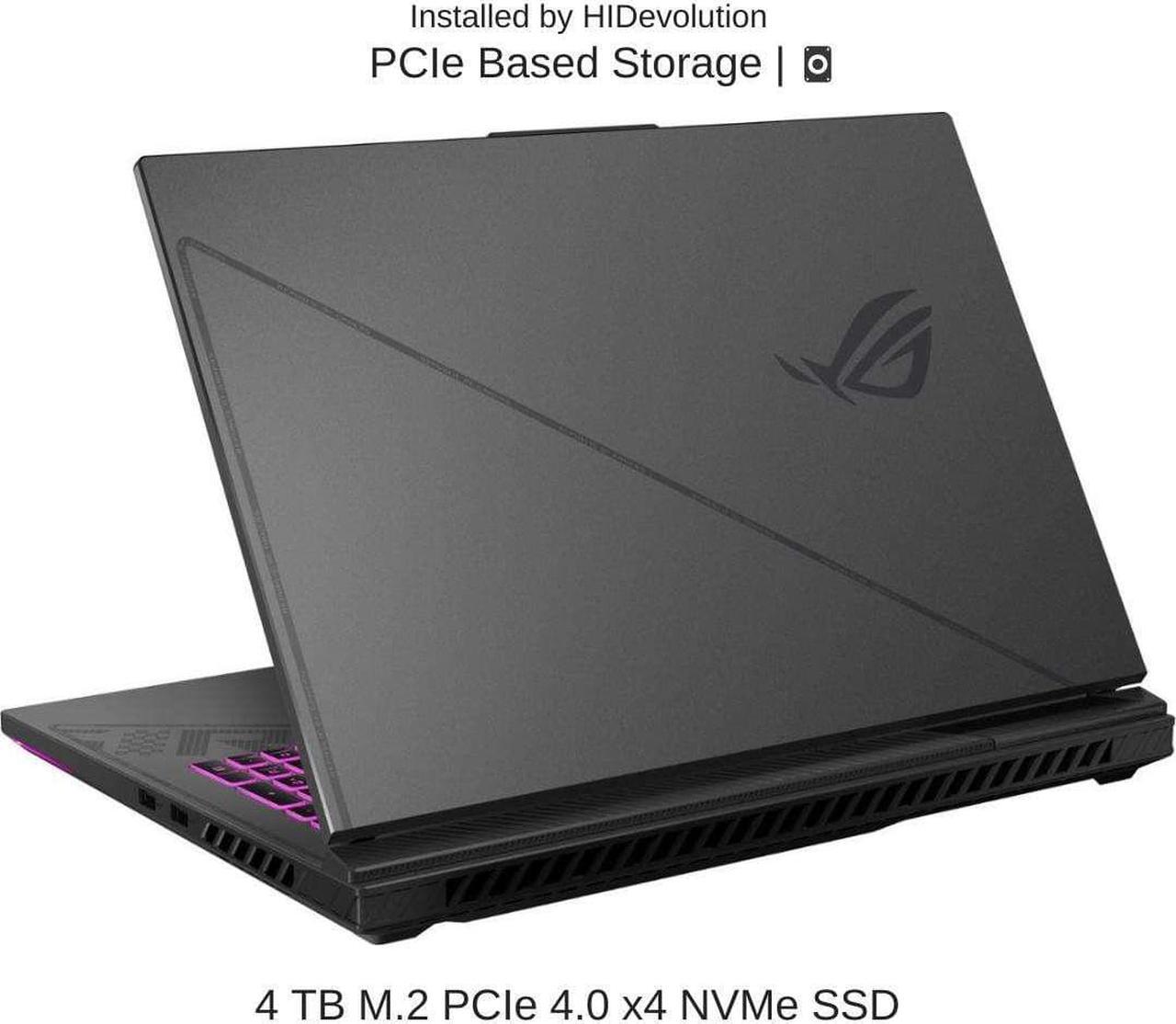 Alt view image 5 of 7 - ASUS ROG Strix G18 G814JI 18" QHD+ 240Hz, 2.2 GHz i9-13980HX, RTX 4070, 64 GB DDR5 RAM, 4 TB PCIe SSD, Windows 11 Pro
