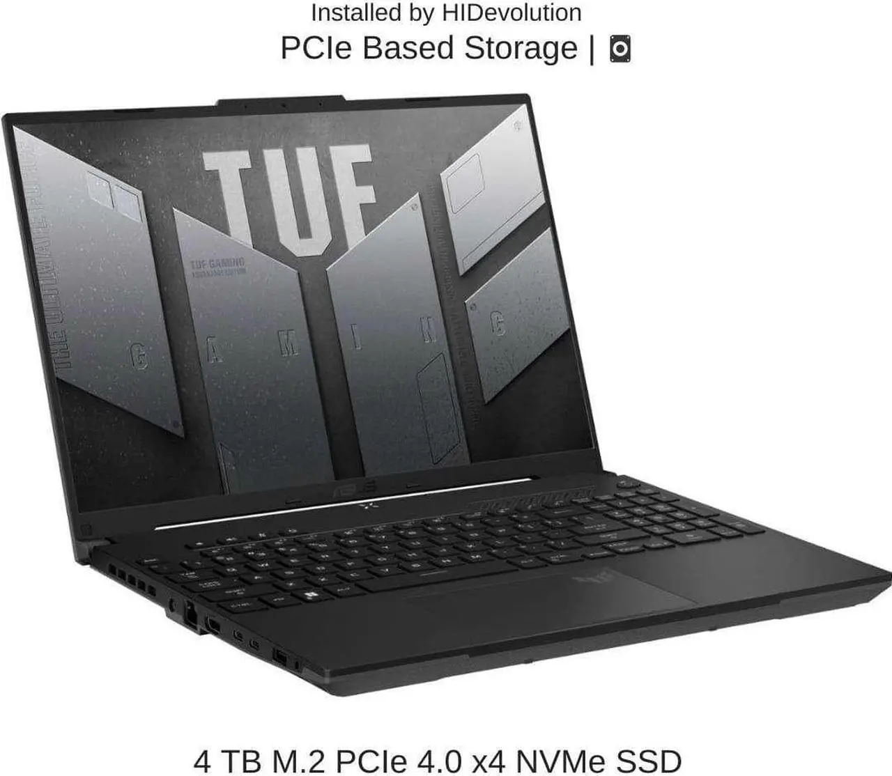 Alt view image 5 of 7 - ASUS TUF Gaming A16 Advantage Edition FA617NT 16" FHD+ 165Hz, 3.2 GHz Ryzen 7 7735HS, RX 7700S, 96 GB DDR5 RAM, 4 TB PCIe SSD, Windows 11 Home