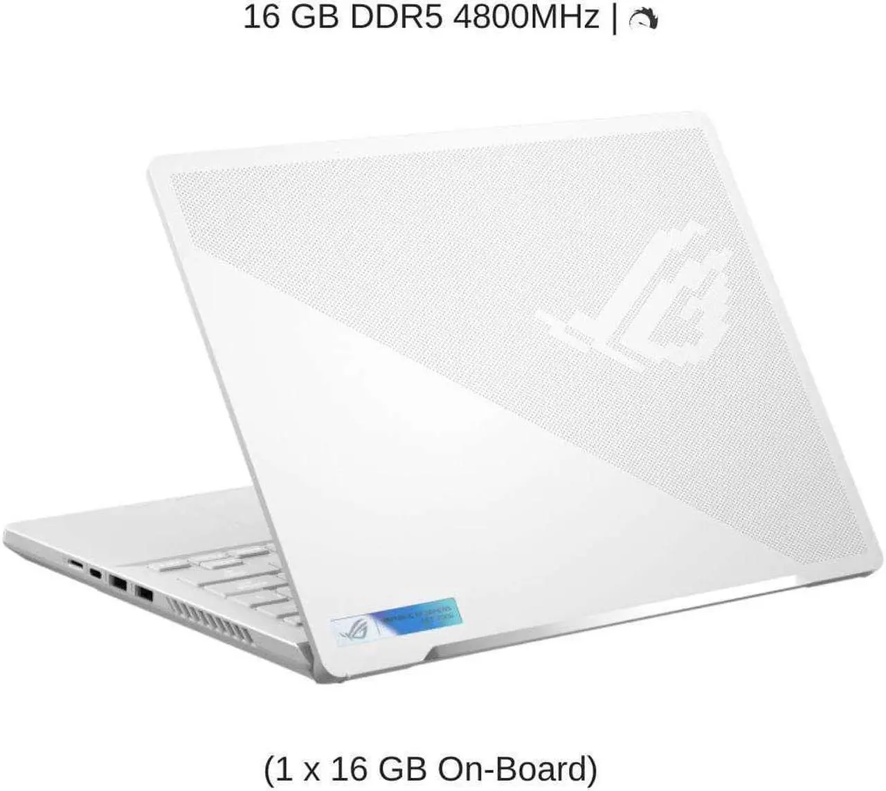 Alt view image 4 of 7 - ASUS ROG Zephyrus G14 GA402XZ AniMe Matrix 14" WQXGA 165Hz, 4.0 GHz Ryzen 9 7940HS, RTX 4080, 16 GB DDR5 RAM, 1 TB PCIe SSD, Windows 11 Home