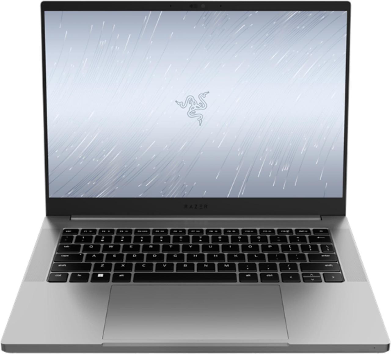 Main image of Razer Blade 14 Mercury White, 14" QHD+ 240Hz, 4.0 GHz Ryzen 9 7940HS, RTX 4070, 64 GB DDR5 RAM, 8 TB PCIe SSD, Windows 11 Pro