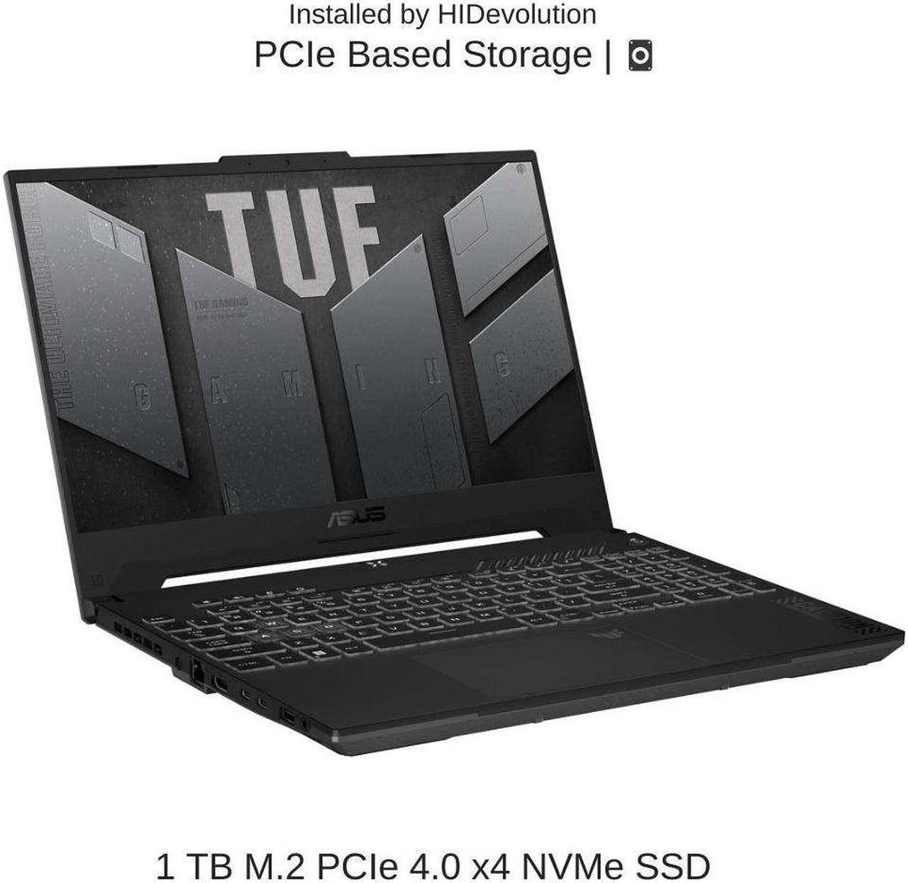Alt view image 5 of 7 - ASUS TUF Gaming F15 FX507VU 15.6" FHD 144Hz, 1.9 GHz i5-13500H, RTX 4050, 64 GB DDR4 RAM, 1 TB PCIe SSD, Windows 11 Home
