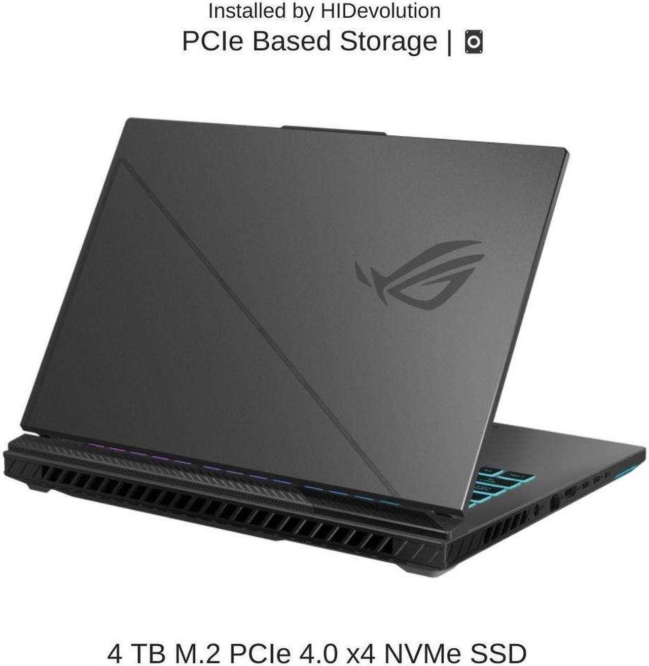 Alt view image 4 of 5 - [2023] HIDevolution ASUS ROG Strix G16 G614JV 16" WUXGA 165Hz, 1.9 GHz i7-13650HX, RTX 4060, 16 GB DDR5 RAM, 4 TB PCIe SSD, Windows 11 Home