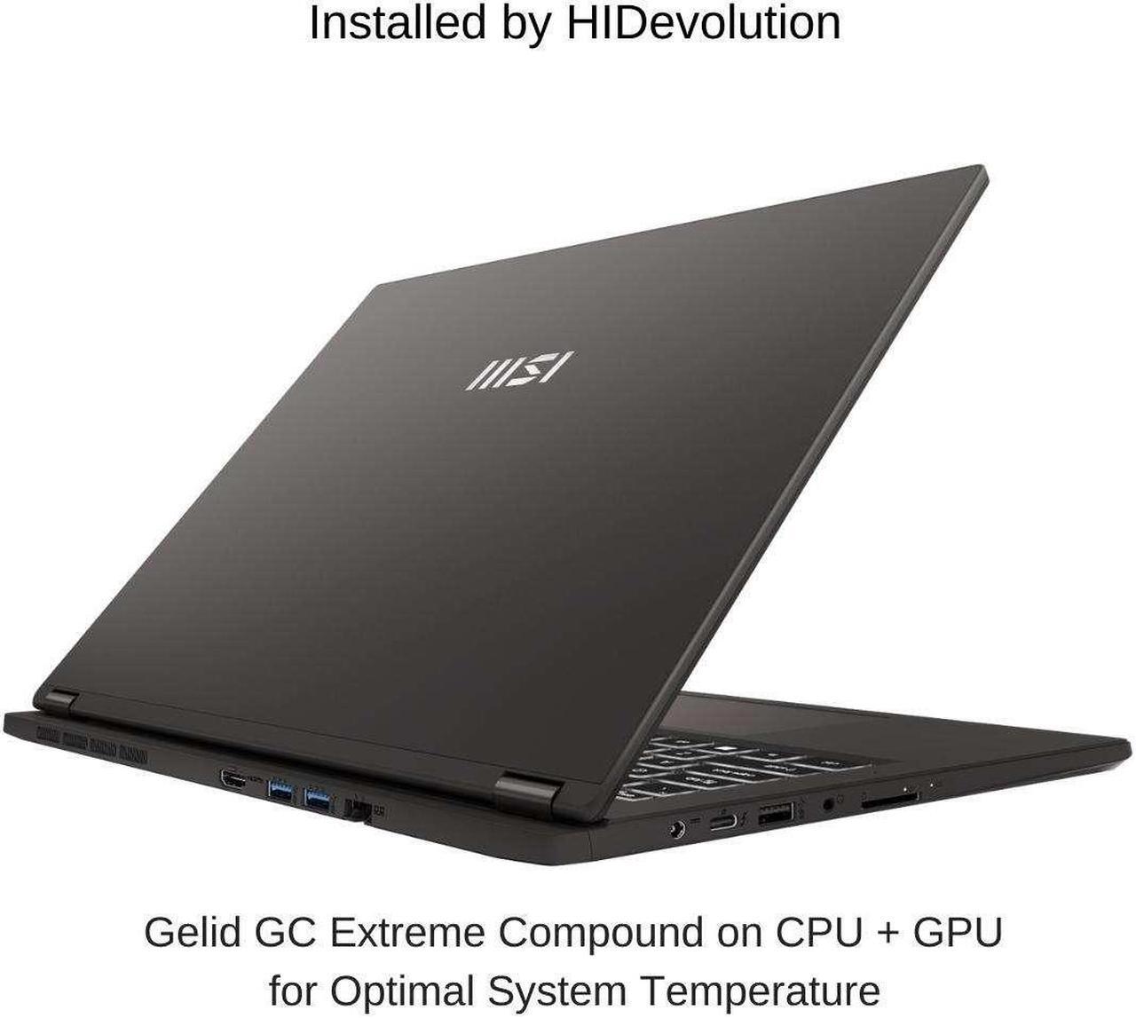 Alt view image 2 of 7 - HIDevolution MSI Commercial 14 H A13MG [Gray] 14" FHD+ 60Hz, 2.4 GHz i7-13700H vPro , Intel Iris Xe, 64 GB DDR4 RAM, 4 TB PCIe SSD, Windows 11 Pro
