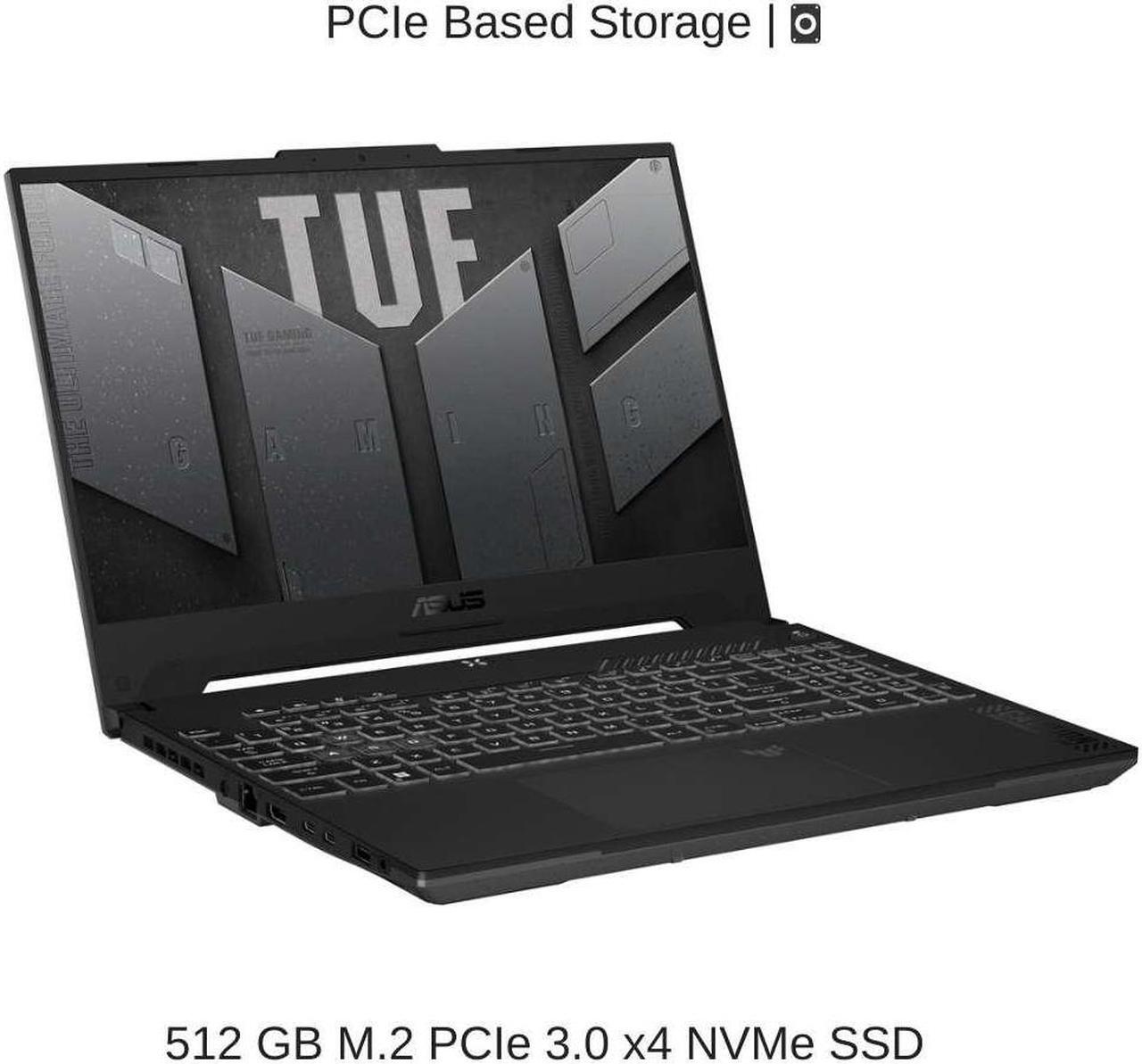 Alt view image 5 of 7 - ASUS TUF Gaming F15 FX507ZC 15.6" FHD 144Hz, 1.8 GHz i5-12500H, RTX 3050, 16 GB DDR4 RAM, 512 GB PCIe SSD, Windows 11 Home