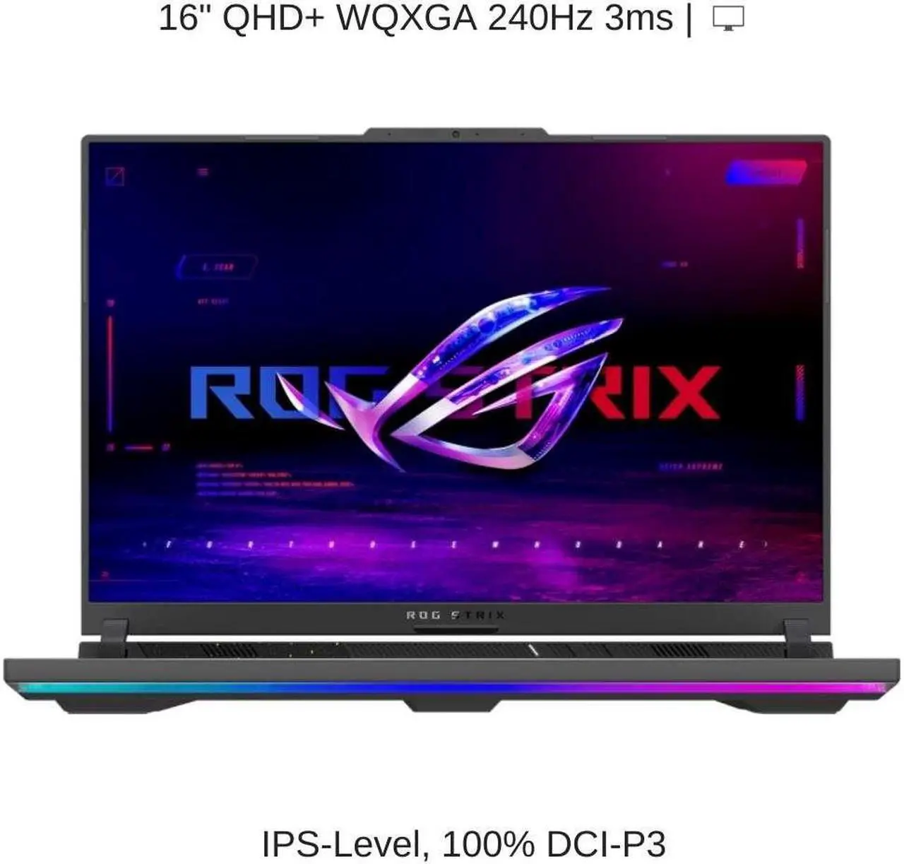 Alt view image 5 of 6 - [2024] HIDevolution ASUS ROG Strix G16 G614JIR 16" WQXGA 240Hz, 1.6 GHz i9-14900HX, RTX 4070, 128 GB DDR5 RAM, 1 TB PCIe SSD, Windows 11 Pro