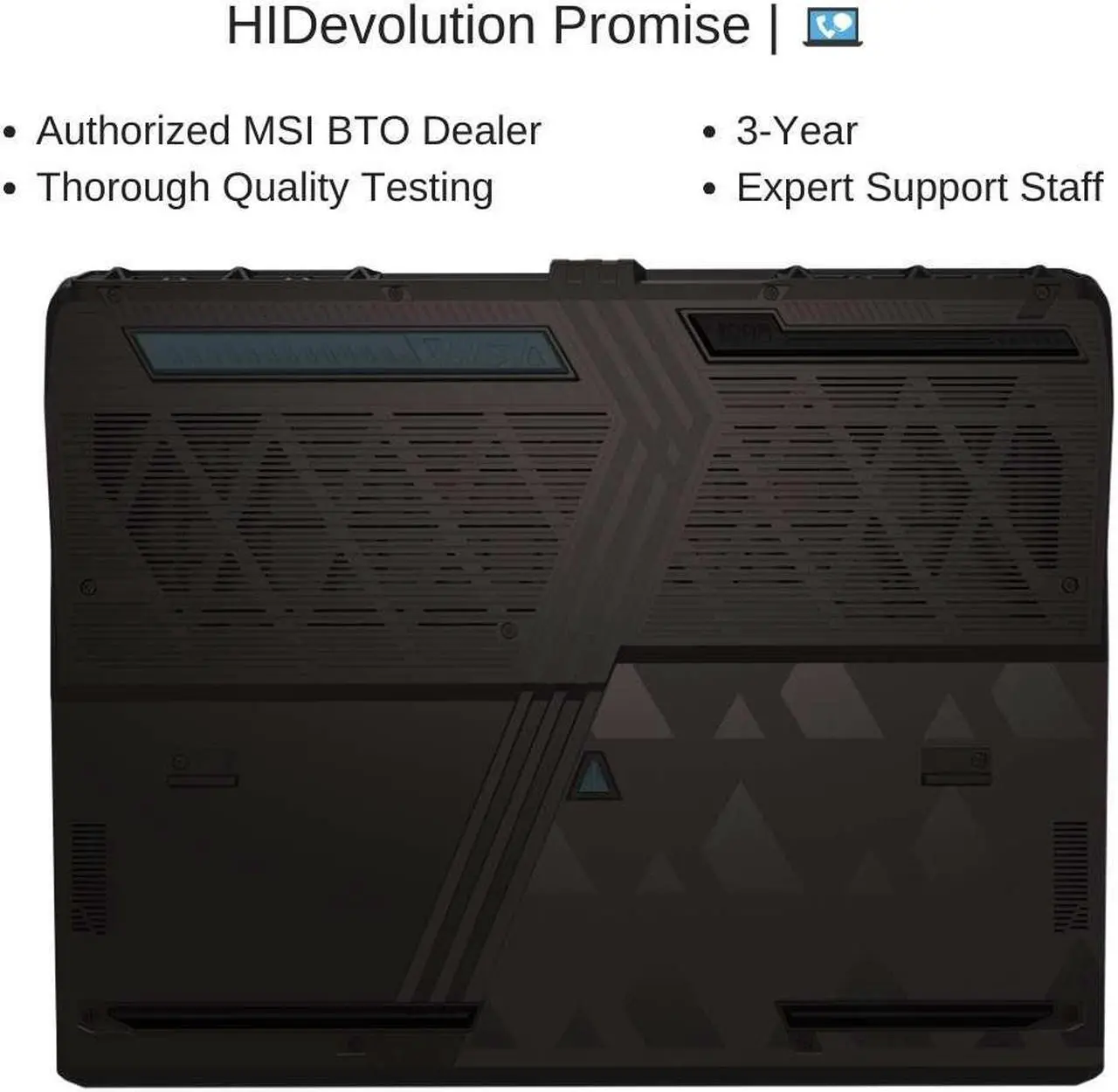 Alt view image 7 of 7 - [2024] HIDevolution MSI Vector 17 HX A14VIG 17" QHD+ 240Hz, 1.6 GHz i9-14900HX, RTX 4090, 64 GB DDR5 RAM, 2 TB PCIe SSD, Windows 11 Pro