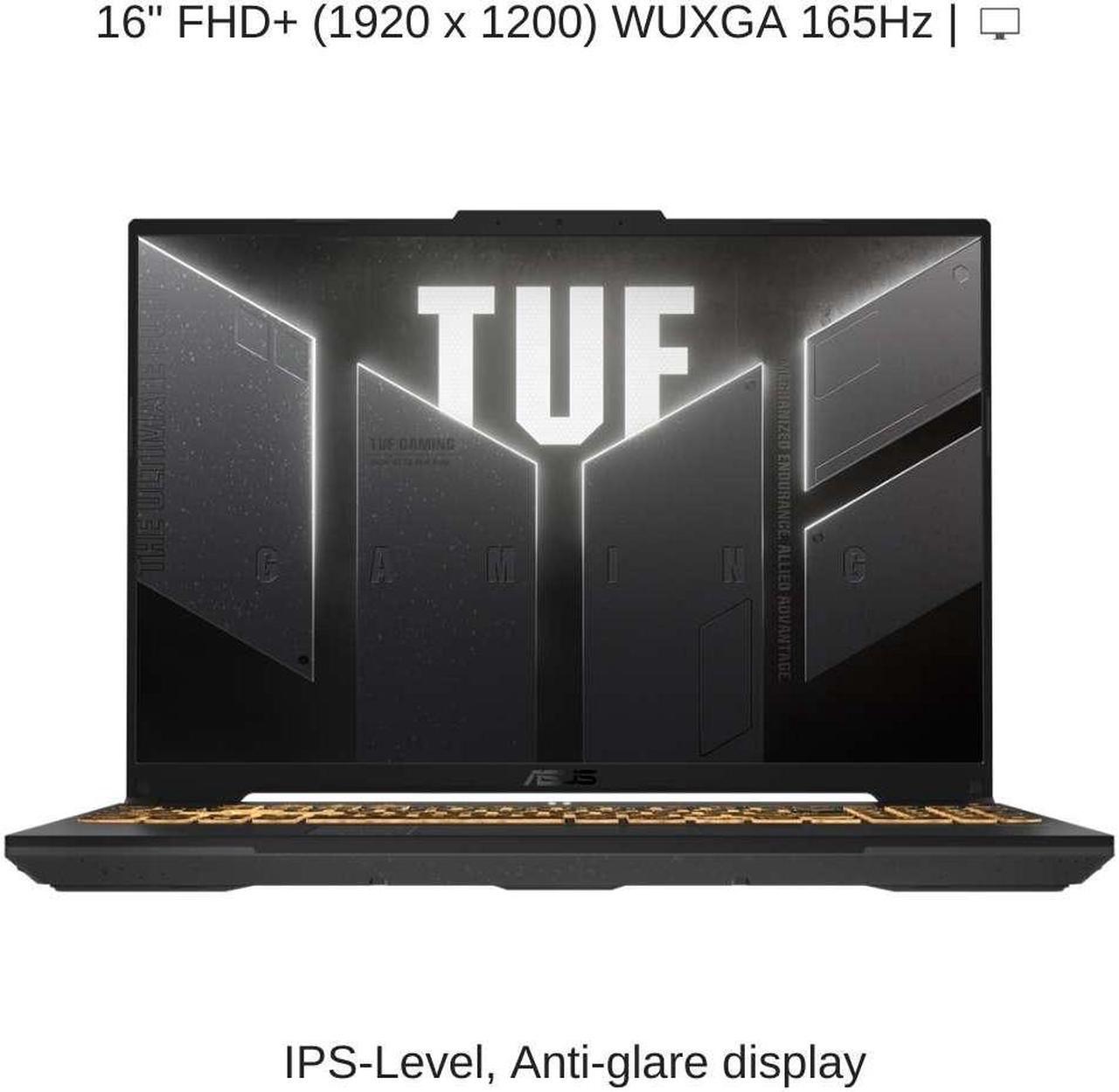 Alt view image 6 of 7 - [2024]  ASUS TUF Gaming F16 FX607JV 16" FHD+ 165Hz, 1.9 GHz  i7-13650HX, RTX 4060, 32 GB DDR5 RAM, 2 TB PCIe SSD, Windows 11 Pro