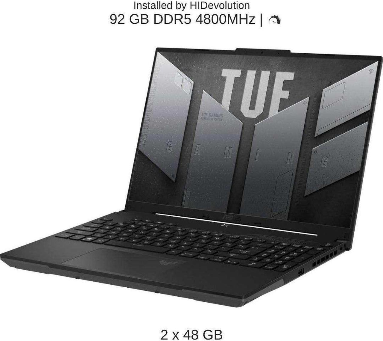 Alt view image 4 of 7 - ASUS TUF Gaming A16 Advantage Edition FA617NT 16" FHD+ 165Hz, 3.2 GHz Ryzen 7 7735HS, RX 7700S, 96 GB DDR5 RAM, 2 TB PCIe SSD, Windows 11 Home