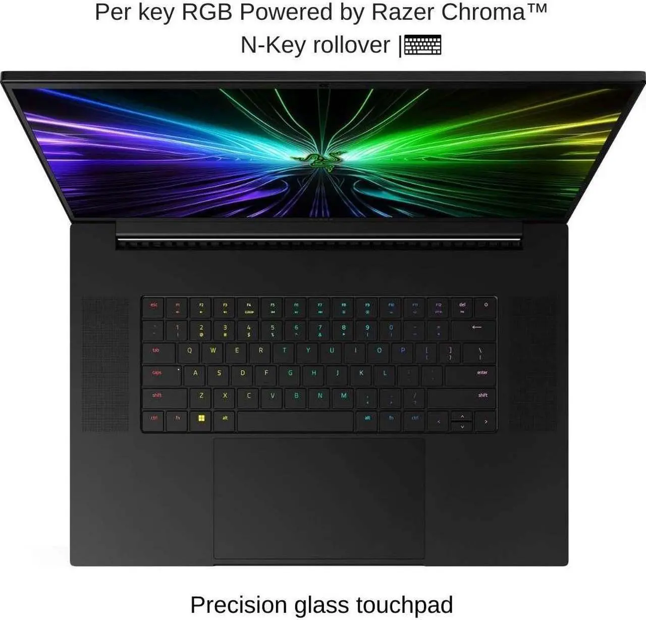 Alt view image 6 of 7 - Razer Blade 18 [2024] Black, 18" QHD+ 300Hz Mini-LED, 1.6 GHz i9-14900HX, RTX 4080, 64 GB DDR5 RAM, 4 TB PCIe SSD, Windows 11 Pro