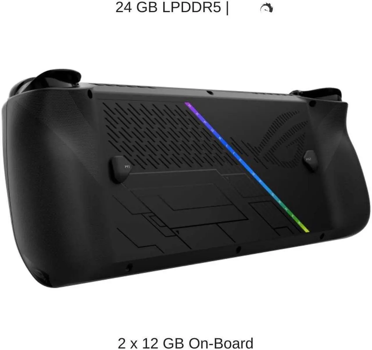 Alt view image 4 of 6 - [2024] HIDevolution ASUS ROG Ally X RC72LA 7" FHD 120Hz, 3.3 GHz Ryzen Z1 Extreme, AMD Radeon, 24 GB LPDDR5 RAM, 8 TB PCIe SSD, Windows 11 Pro