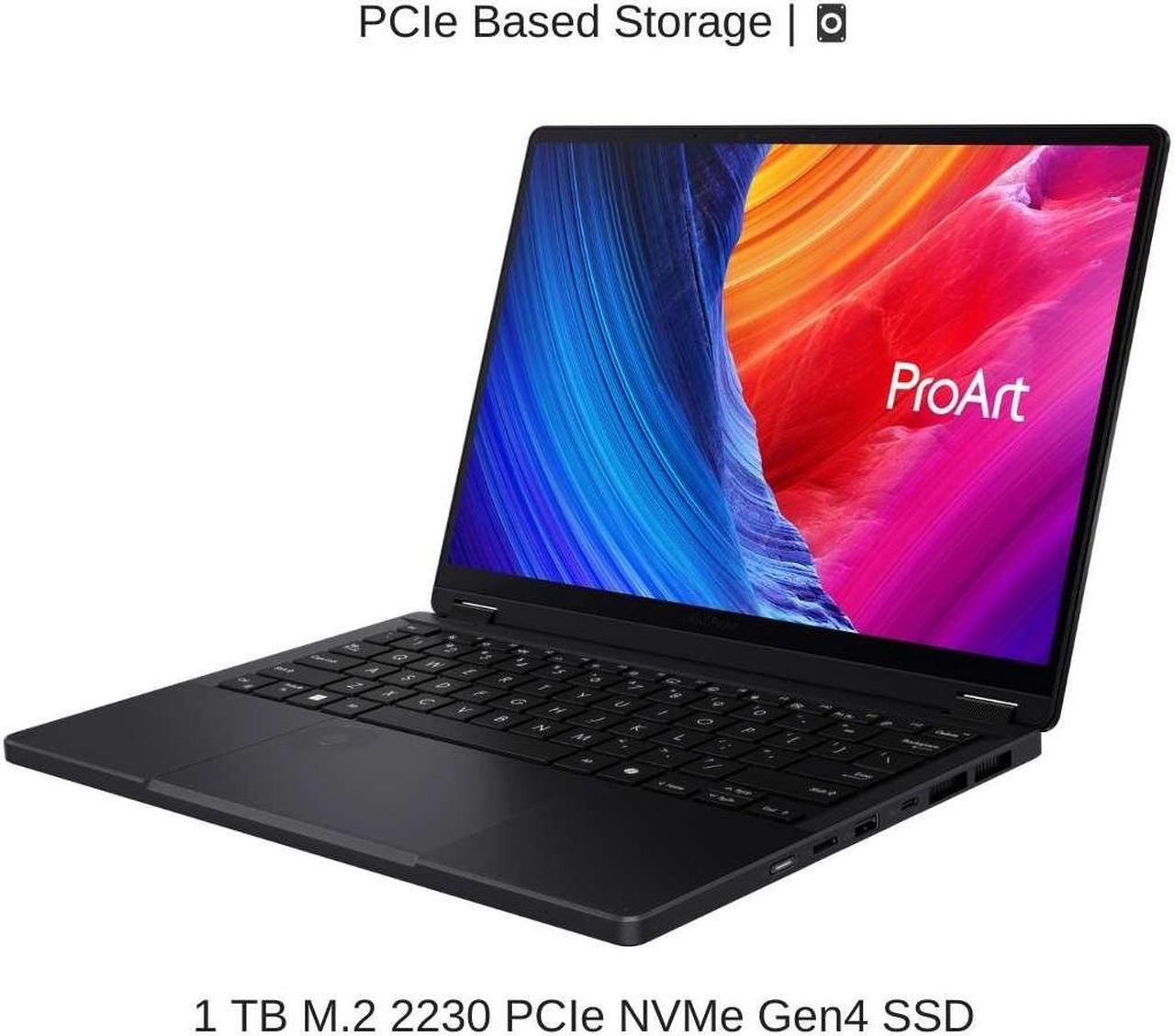 Alt view image 5 of 7 - [2024] HIDevolution ASUS ProArt PX13 HN7306WV Black 13.3" 3K OLED Touch, 2.0 GHz Ryzen AI 9 HX 370, RTX 4060, 32 GB LPDDR5X RAM, 1 TB PCIe SSD, Windows 11 Pro