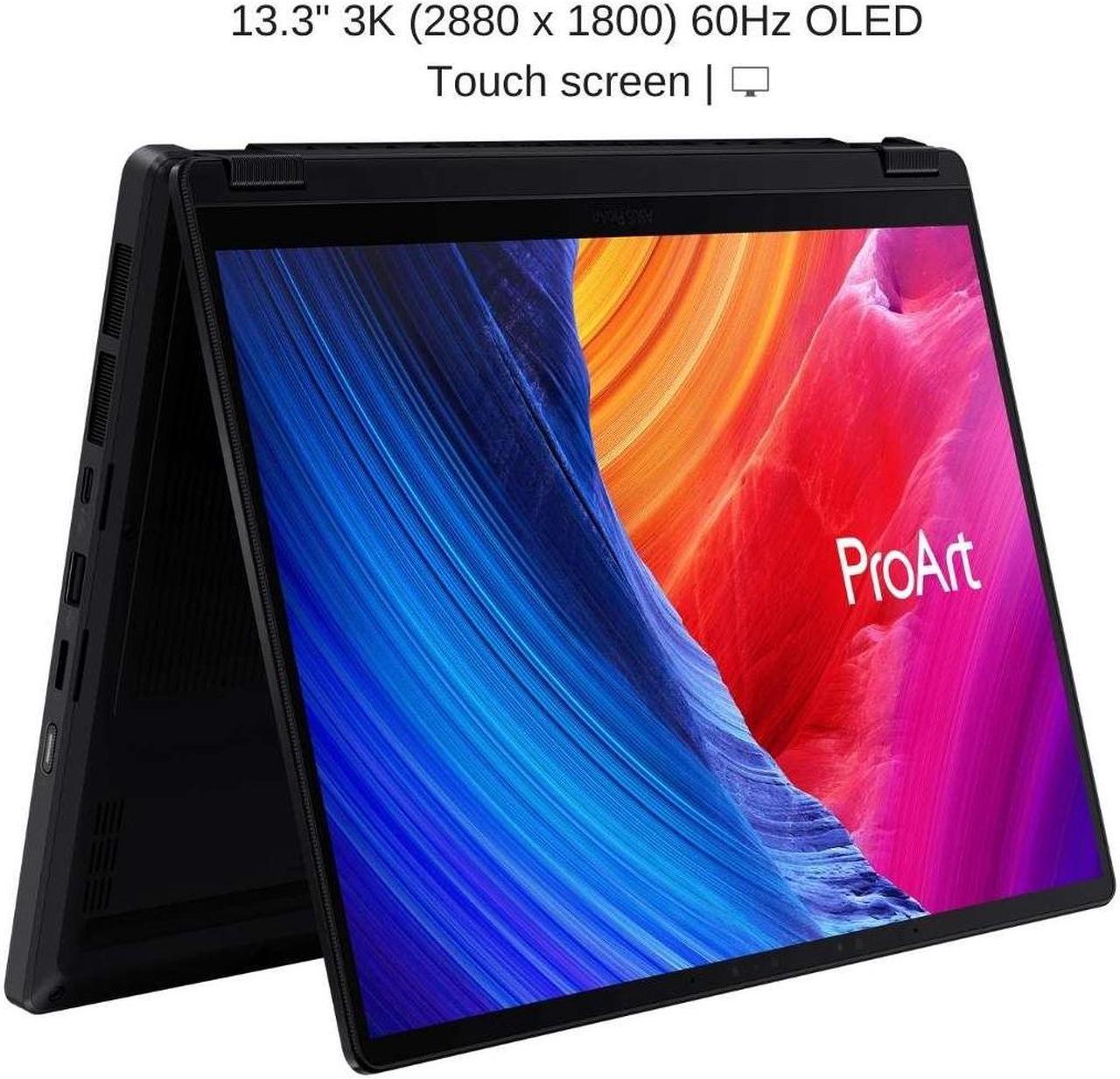 Alt view image 6 of 7 - [2024] HIDevolution ASUS ProArt PX13 HN7306WV Black 13.3" 3K OLED Touch, 2.0 GHz Ryzen AI 9 HX 370, RTX 4060, 32 GB LPDDR5X RAM, 1 TB PCIe SSD, Windows 11 Pro