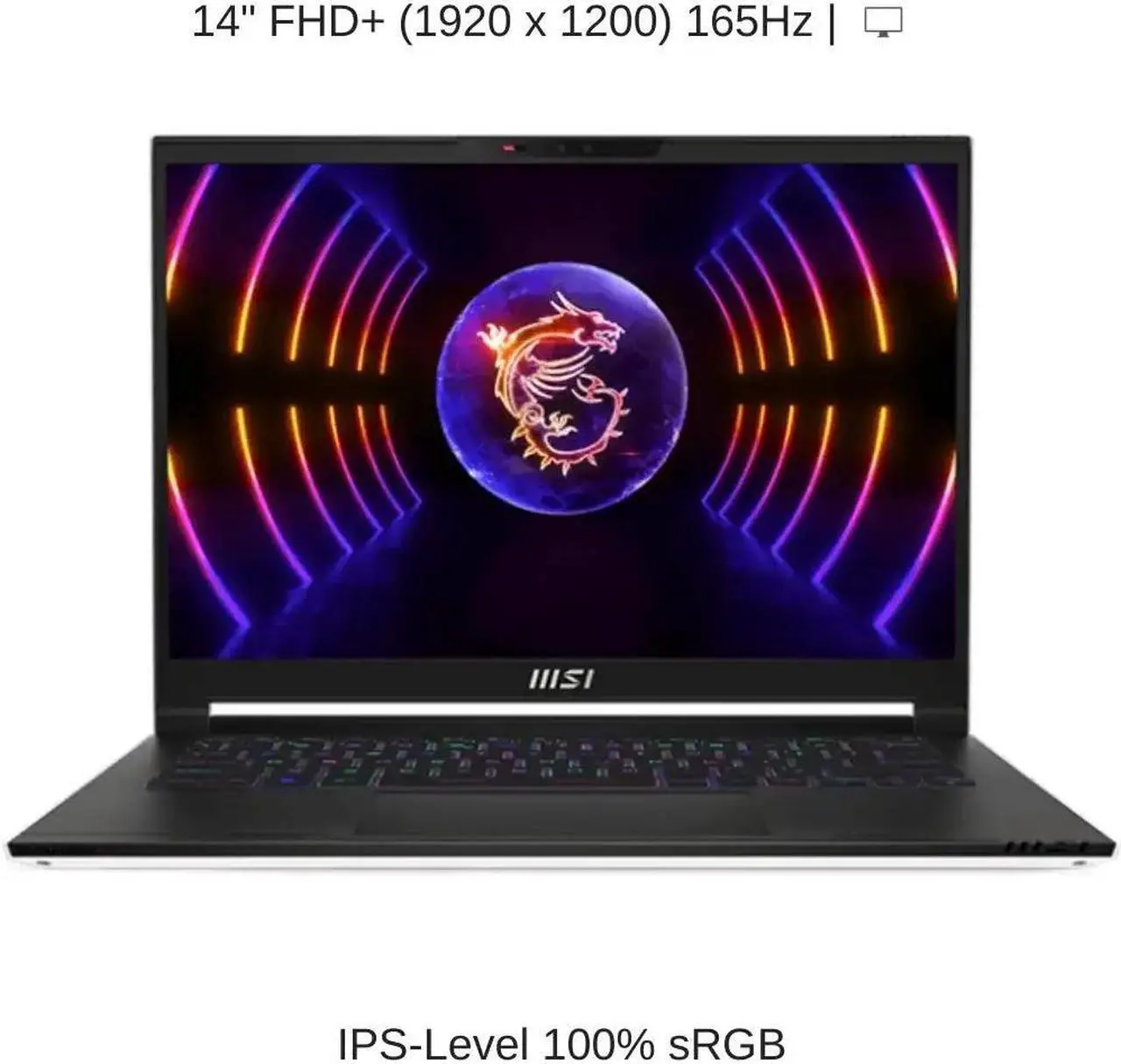 Alt view image 6 of 7 - [2024] HIDevolution MSI Stealth 14Studio A13VF [Star Blue] 14" FHD+ 165Hz, 2.4 GHz i7-13620H, RTX 4060, 96 GB DDR5 RAM, 1 TB PCIe SSD, Windows 11 Pro