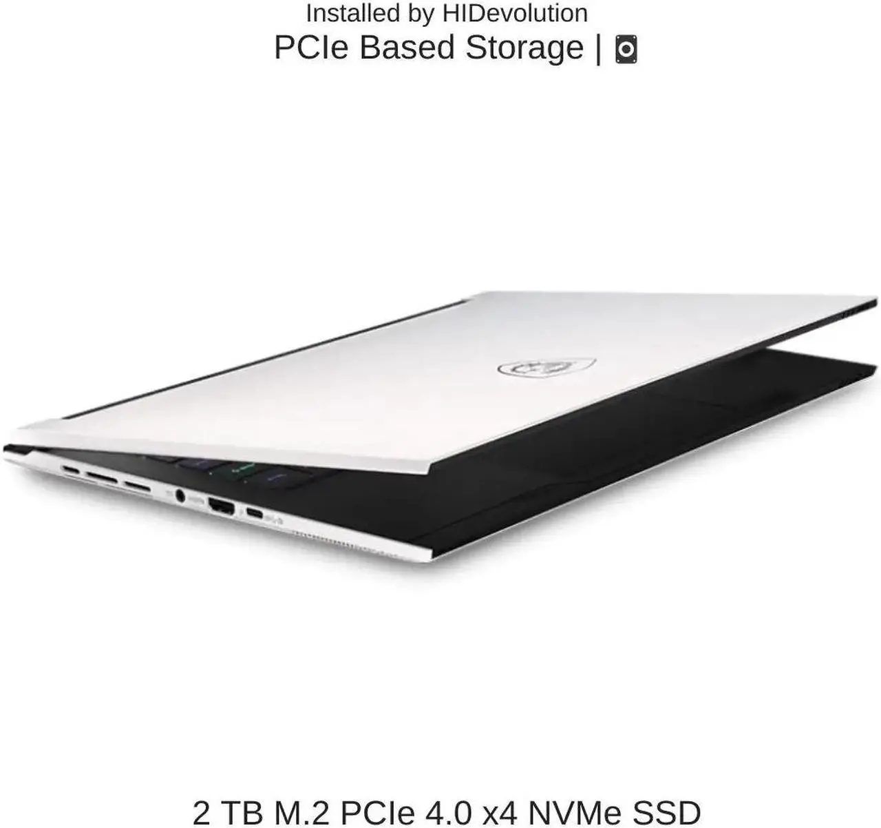 Alt view image 5 of 7 - [2024] HIDevolution MSI Stealth 14Studio A13VF [Star Blue] 14" FHD+ 165Hz, 2.4 GHz i7-13620H, RTX 4060, 16 GB DDR5 RAM, 2 TB PCIe SSD, Windows 11 Pro