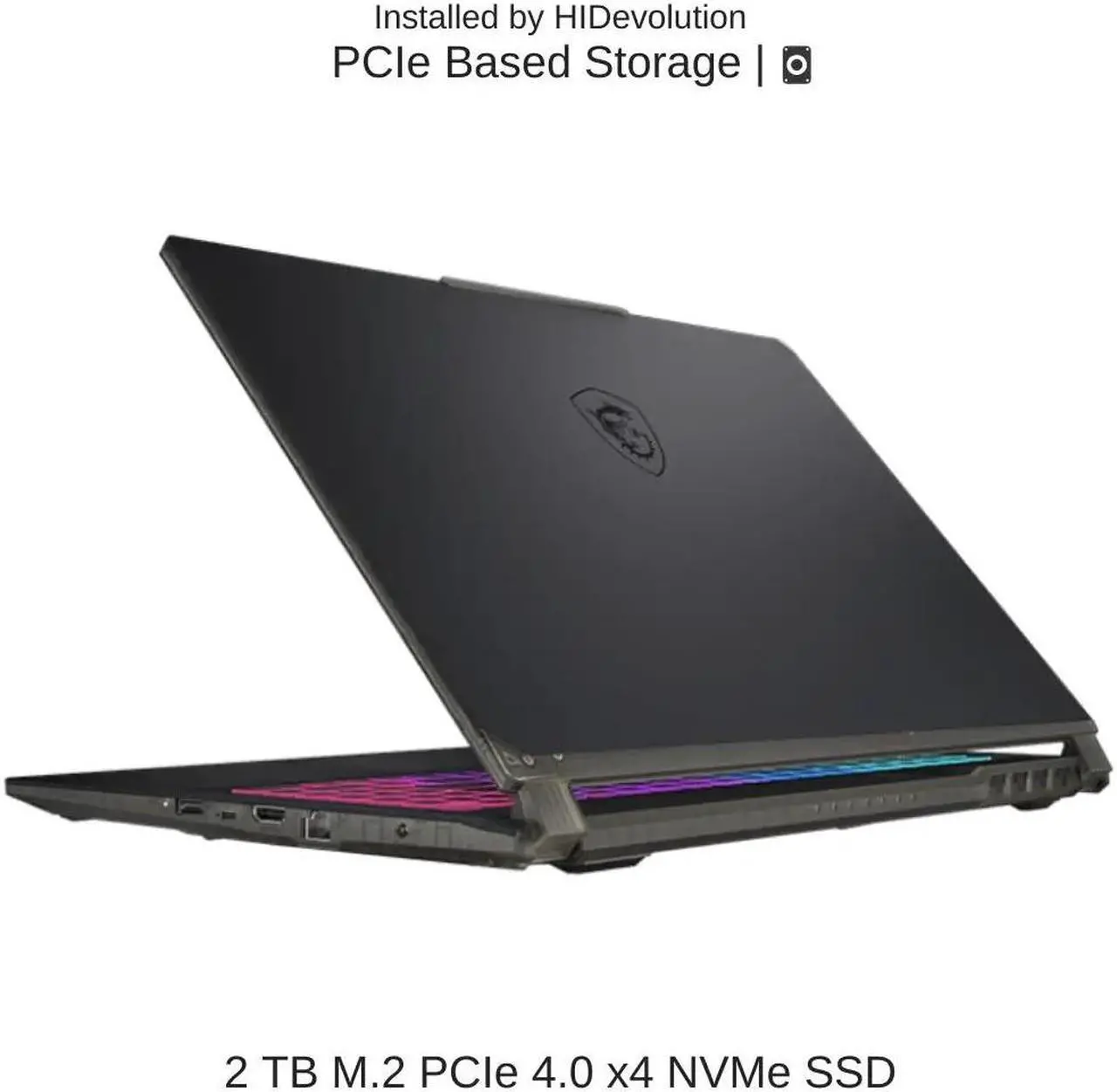 Alt view image 5 of 7 - [2024] HIDevolution MSI Cyborg 15 AI A1VFK 15.6" FHD 144Hz, 1.4 GHz Ultra 7-155H, RTX 4060, 32 GB DDR5 RAM, 2 TB PCIe SSD, Windows 11 Pro