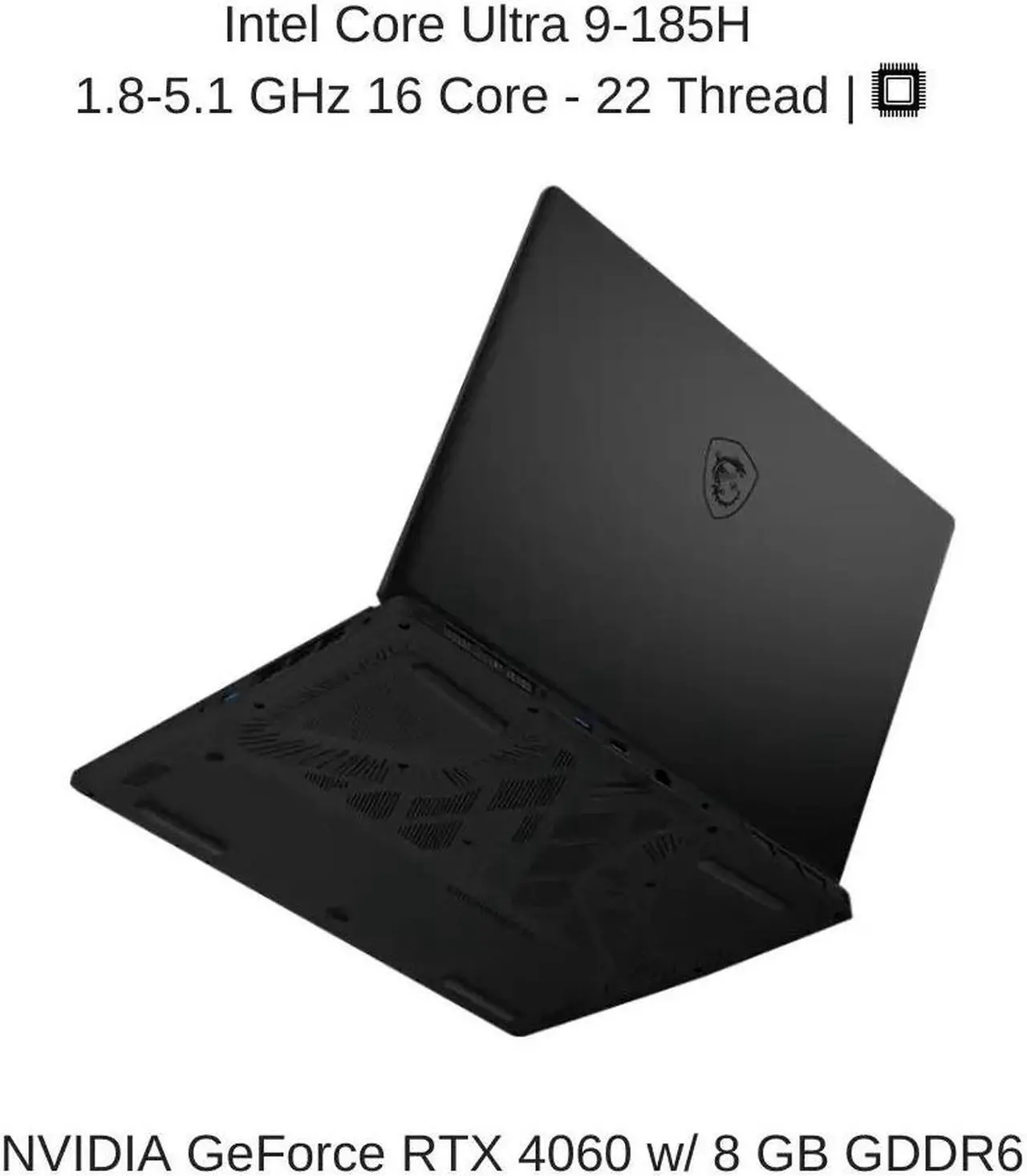 Alt view image 3 of 7 - [2024] HIDevolution MSI Pulse 16 AI C1VFKG 16" QHD+ 240Hz, 1.8 GHz Ultra 9-185H, RTX 4060, 32 GB DDR5 RAM, 1 TB PCIe SSD, Windows 11 Pro