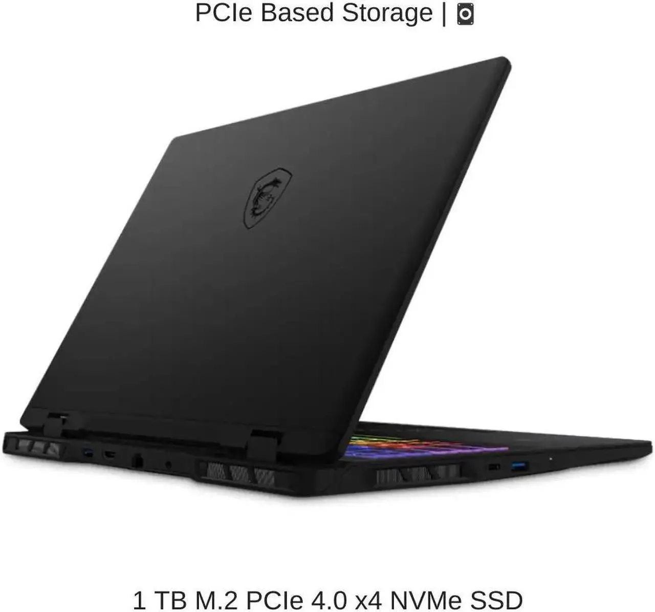 Alt view image 5 of 7 - [2024] HIDevolution MSI Pulse 16 AI C1VFKG 16" QHD+ 240Hz, 1.8 GHz Ultra 9-185H, RTX 4060, 32 GB DDR5 RAM, 1 TB PCIe SSD, Windows 11 Pro