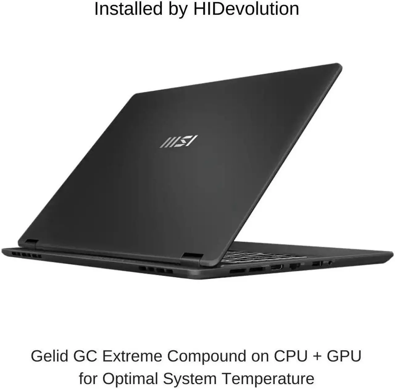 Alt view image 2 of 7 - [2024] HIDevolution MSI Prestige 14 AI Evo C1MG [Gray] 14" FHD+ 144Hz, 1.8 GHz Ultra 9-185H, Intel Arc, 96 GB DDR5, 8 TB PCIe SSD, Windows 11 Pro