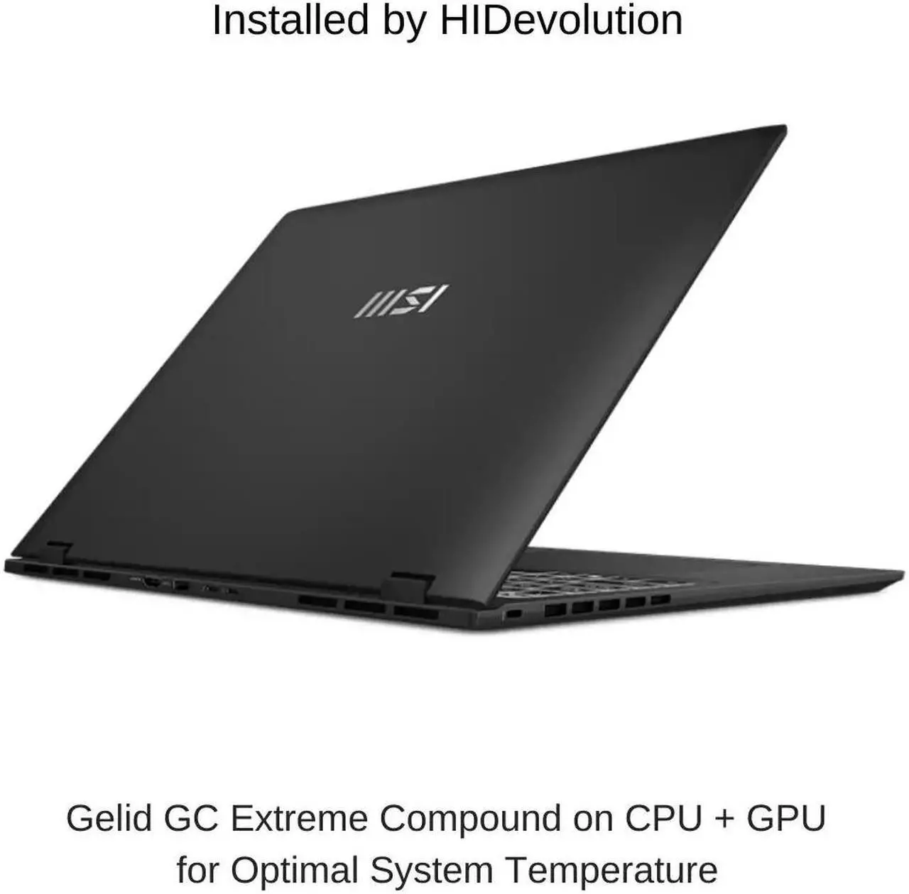 Alt view image 2 of 7 - [2024] HIDevolution MSI Prestige 16 AI Studio B1VGG [Gray] 16" QHD+, 1.4 GHz Ultra 7-155H, RTX 4070, 32 GB LPDDR5, 2 TB PCIe SSD, Windows 11 Pro