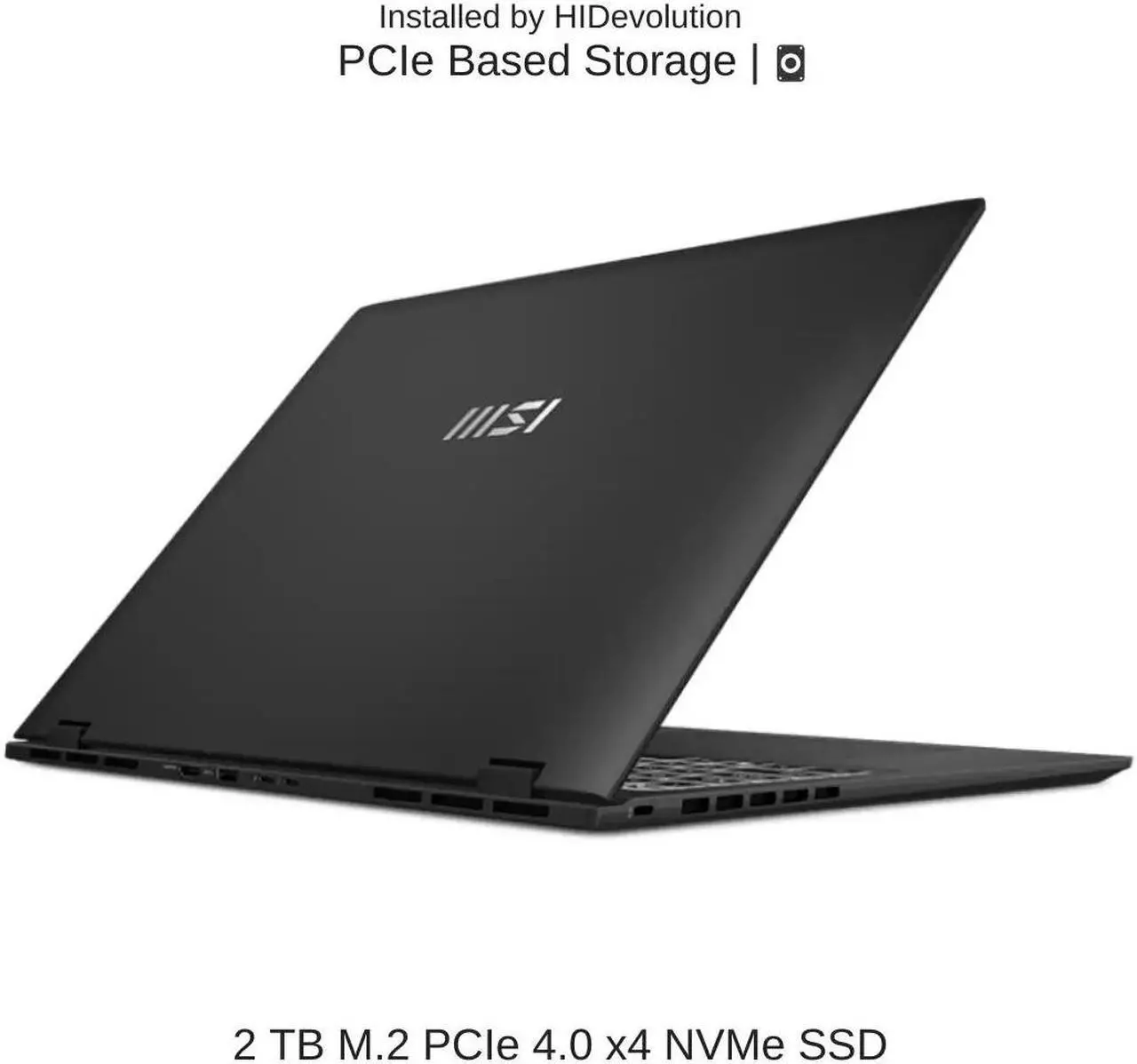 Alt view image 5 of 7 - [2024] HIDevolution MSI Prestige 16 AI Studio B1VGG [Gray] 16" QHD+, 1.4 GHz Ultra 7-155H, RTX 4070, 32 GB LPDDR5, 2 TB PCIe SSD, Windows 11 Pro