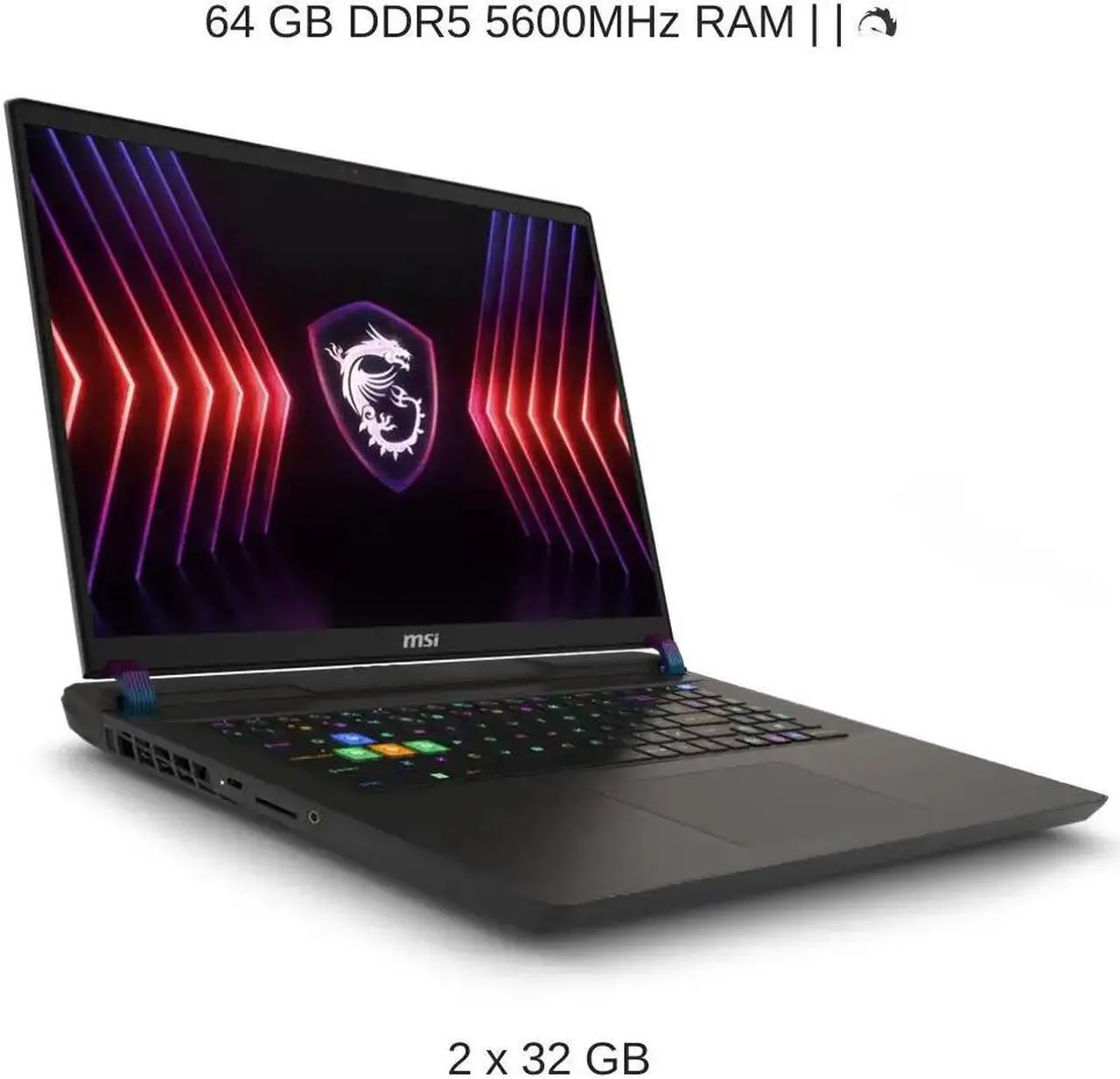 Alt view image 4 of 7 - [2024] HIDevolution MSI Vector 17 HX A14VIG 17" QHD+ 240Hz, 1.6 GHz i9-14900HX, RTX 4090, 64 GB DDR5 RAM, 2 TB PCIe SSD, Windows 11 Pro