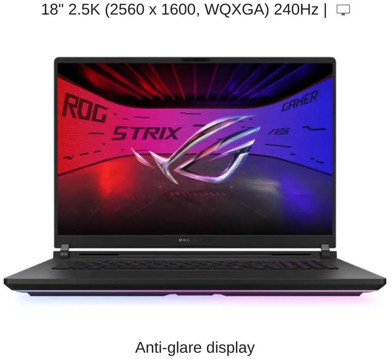 Alt view image 6 of 7 - [2025] HIDevolution ASUS ROG Strix SCAR 18 G835LR 18" WQXGA 240Hz Mini LED, 2.1 GHz Ultra 9-275HX, RTX 5070TI, 32 GB DDR5 RAM, 1 TB PCIe SSD, Windows 11 Pro