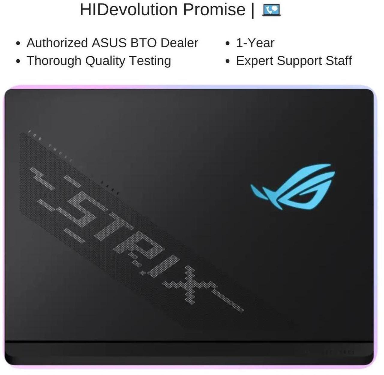 Alt view image 7 of 7 - [2025] HIDevolution ASUS ROG Strix SCAR 18 G835LR 18" WQXGA 240Hz Mini LED, 2.1 GHz Ultra 9-275HX, RTX 5070TI, 32 GB DDR5 RAM, 1 TB PCIe SSD, Windows 11 Pro