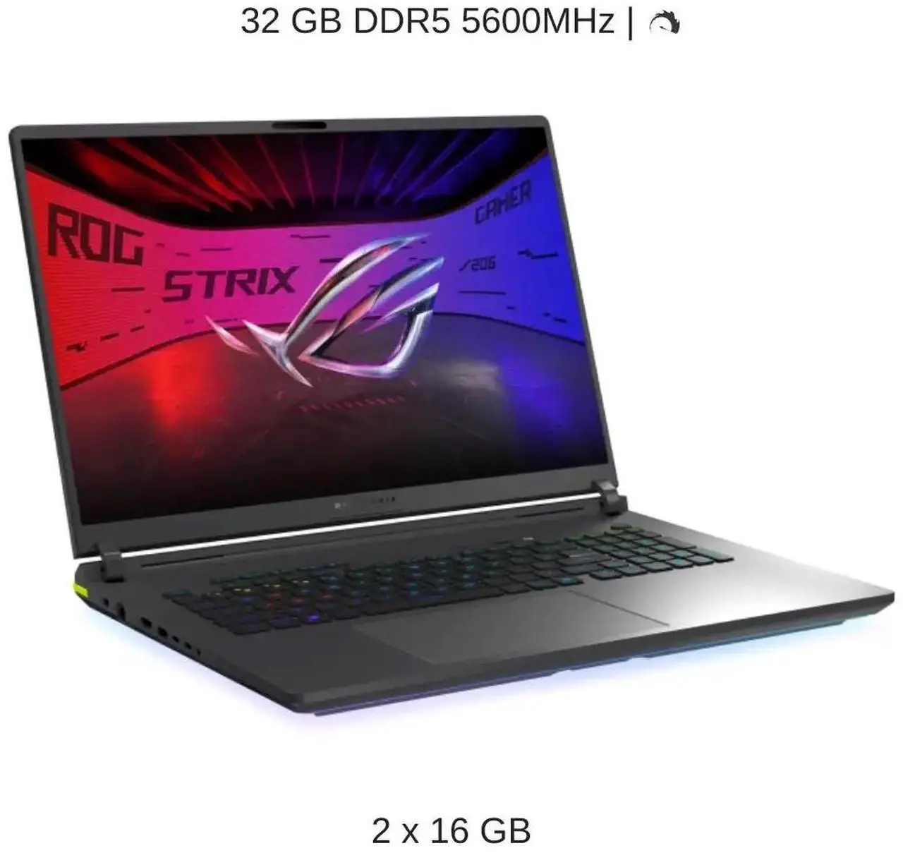 Alt view image 4 of 7 - [2025] HIDevolution ASUS ROG Strix G18 G815LP 18" WQXGA 240Hz IPS-Level, 2.1 GHz Ultra 9-275HX, RTX 5070, 32 GB DDR5 RAM, 2 TB PCIe SSD, Windows 11 Pro