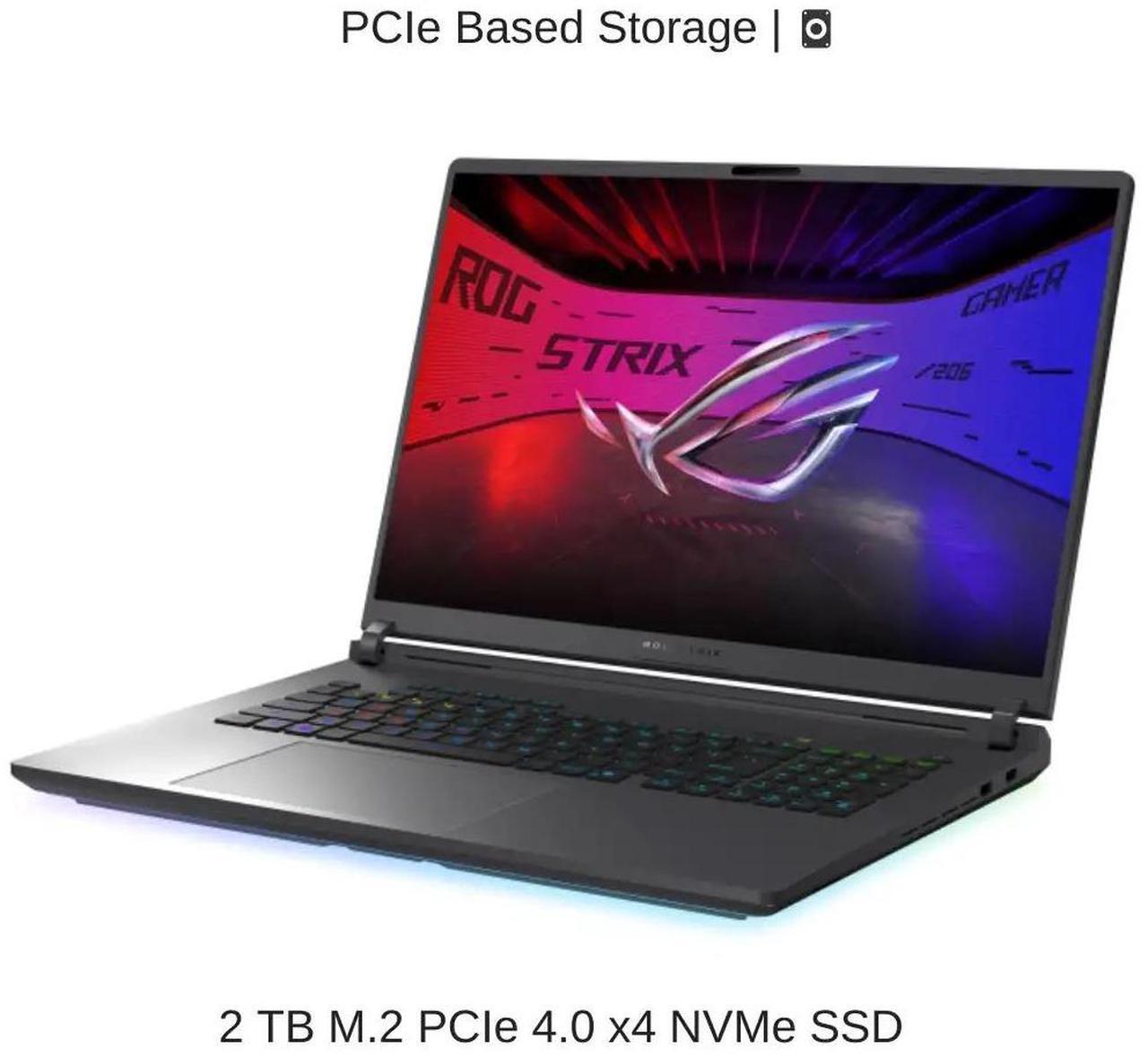 Alt view image 5 of 7 - [2025] HIDevolution ASUS ROG Strix G18 G815LP 18" WQXGA 240Hz IPS-Level, 2.1 GHz Ultra 9-275HX, RTX 5070, 32 GB DDR5 RAM, 2 TB PCIe SSD, Windows 11 Pro