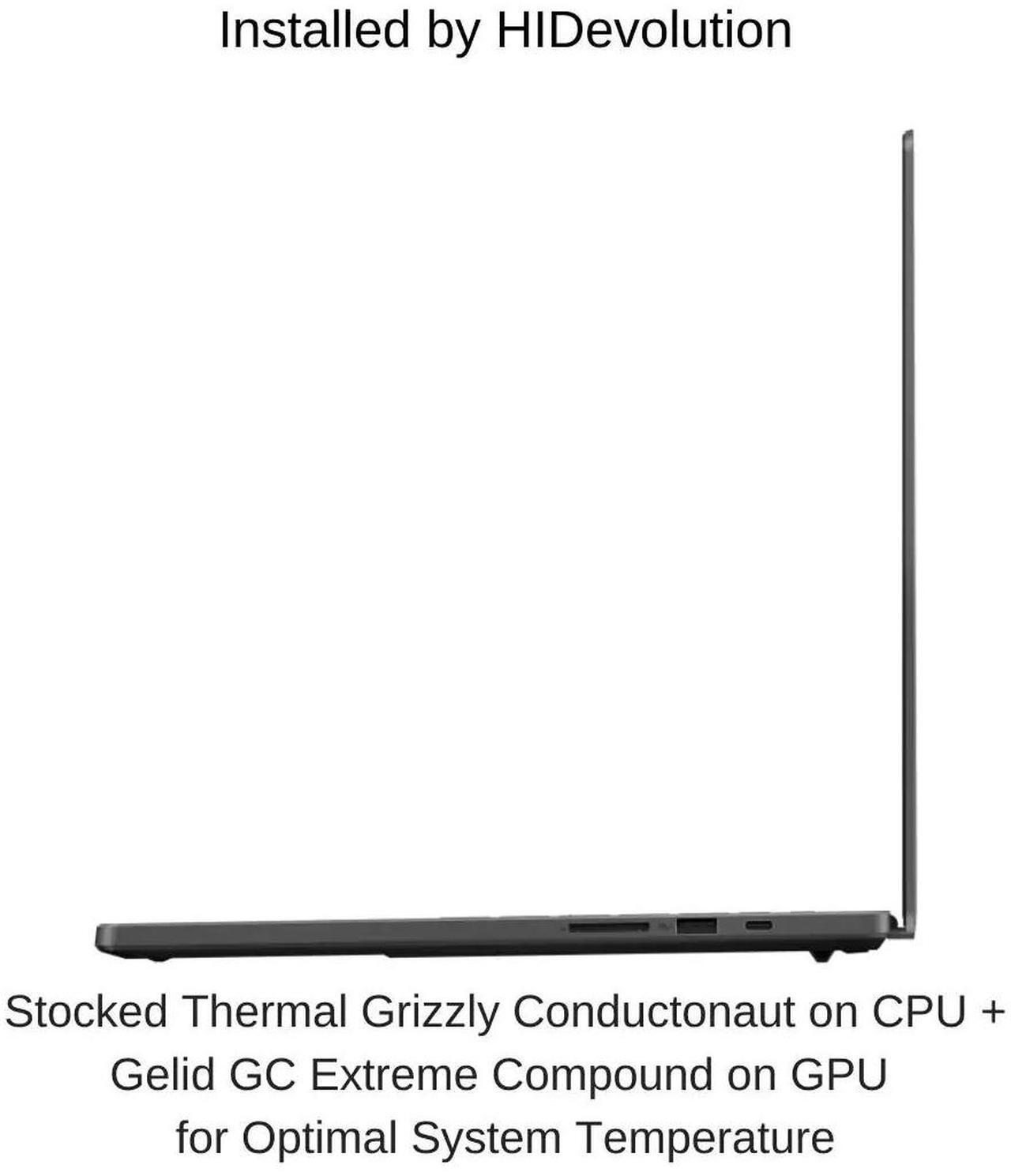 Alt view image 2 of 7 - [2025] HIDevolution ASUS ROG Zephyrus G16 GU605CW [Grey] 16" WQXGA 240Hz OLED, 2.7 GHz Ultra 9-285H, RTX 5080, 32 GB LPDDR5X RAM, 4 TB PCIe SSD, Windows 11 Pro