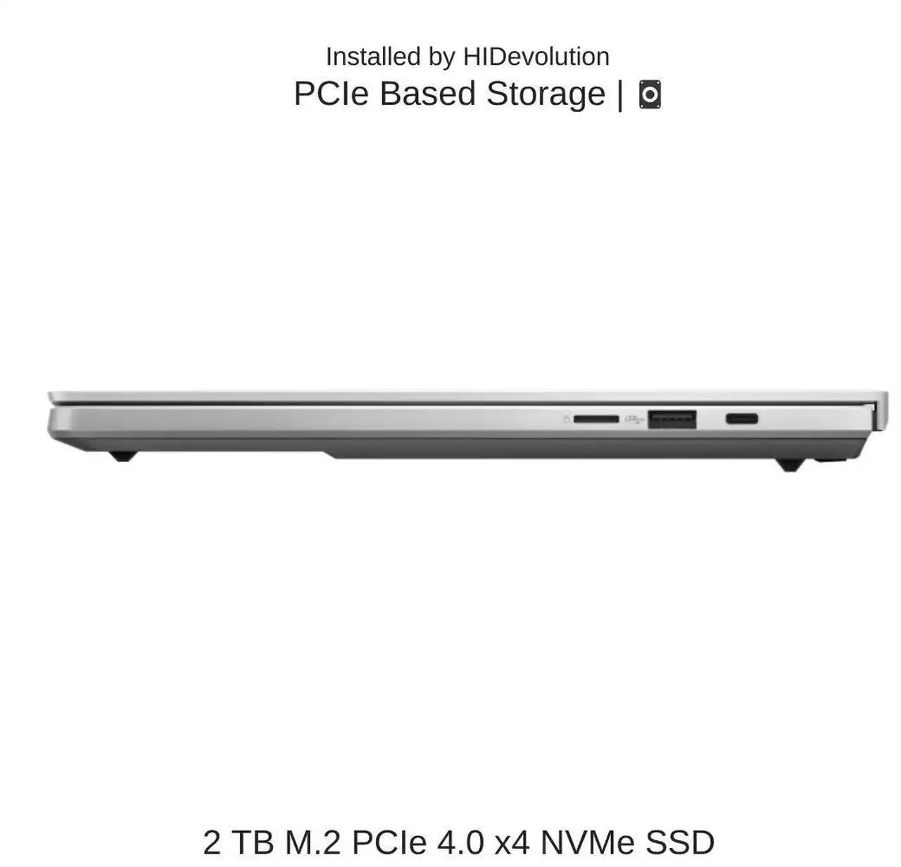Alt view image 5 of 7 - [2025] HIDevolution ASUS ROG Zephyrus G14 GA403UP [Grey] 14" 3K 120Hz OLED, 4.0 GHz Ryzen 9 270, RTX 5070, 32GB LPDDR5X RAM, 2 TB PCIe SSD, Windows 11 Home