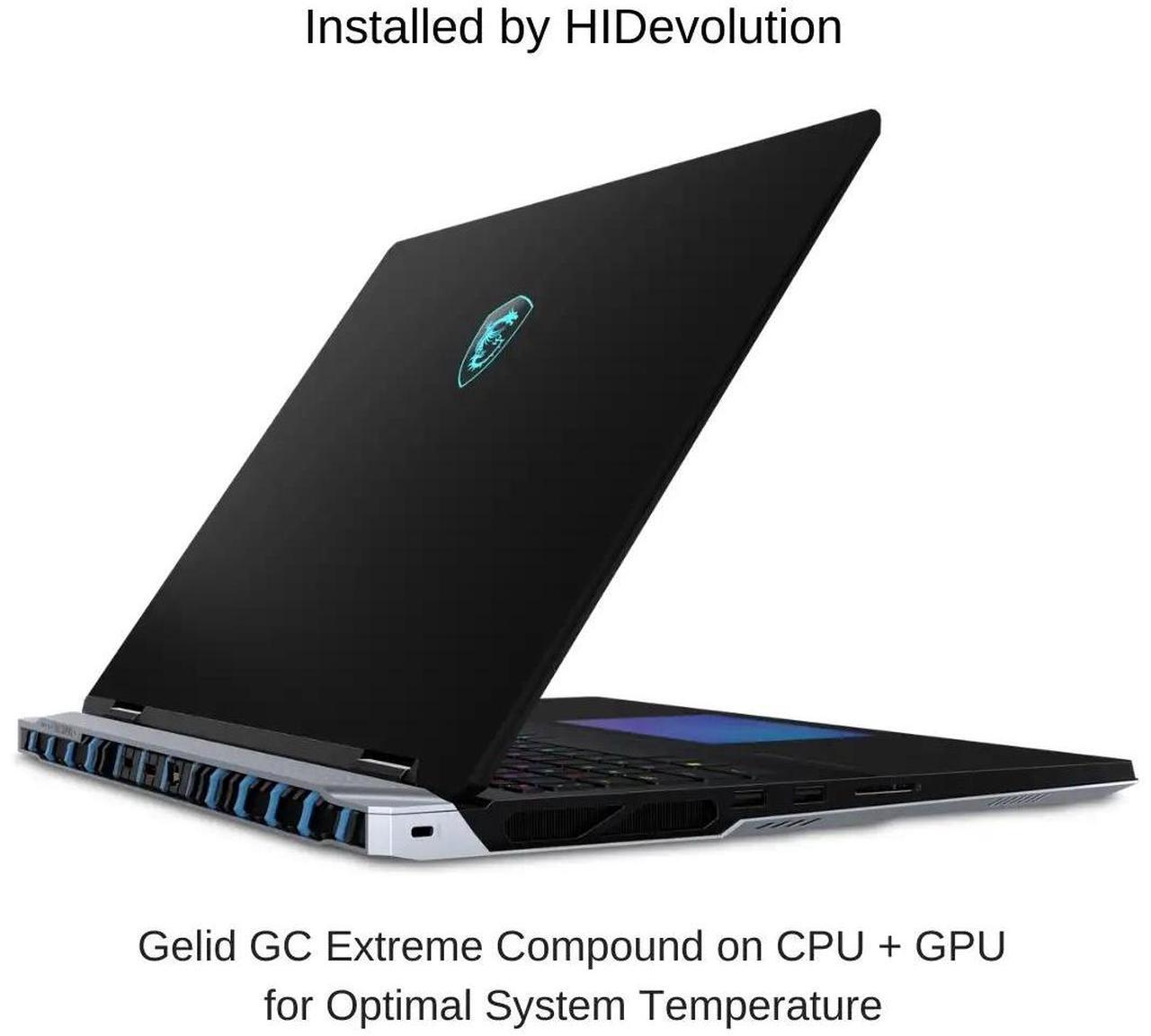 Alt view image 2 of 7 - [2025] HIDevolution MSI Titan 18 HX AI A2XWJG 18" UHD+ 120Hz Mini LED, 2.1 GHz Ultra 9-285HX , RTX 5090, 128 GB DDR5 RAM, 16 TB PCIe SSD, Windows 11 Pro